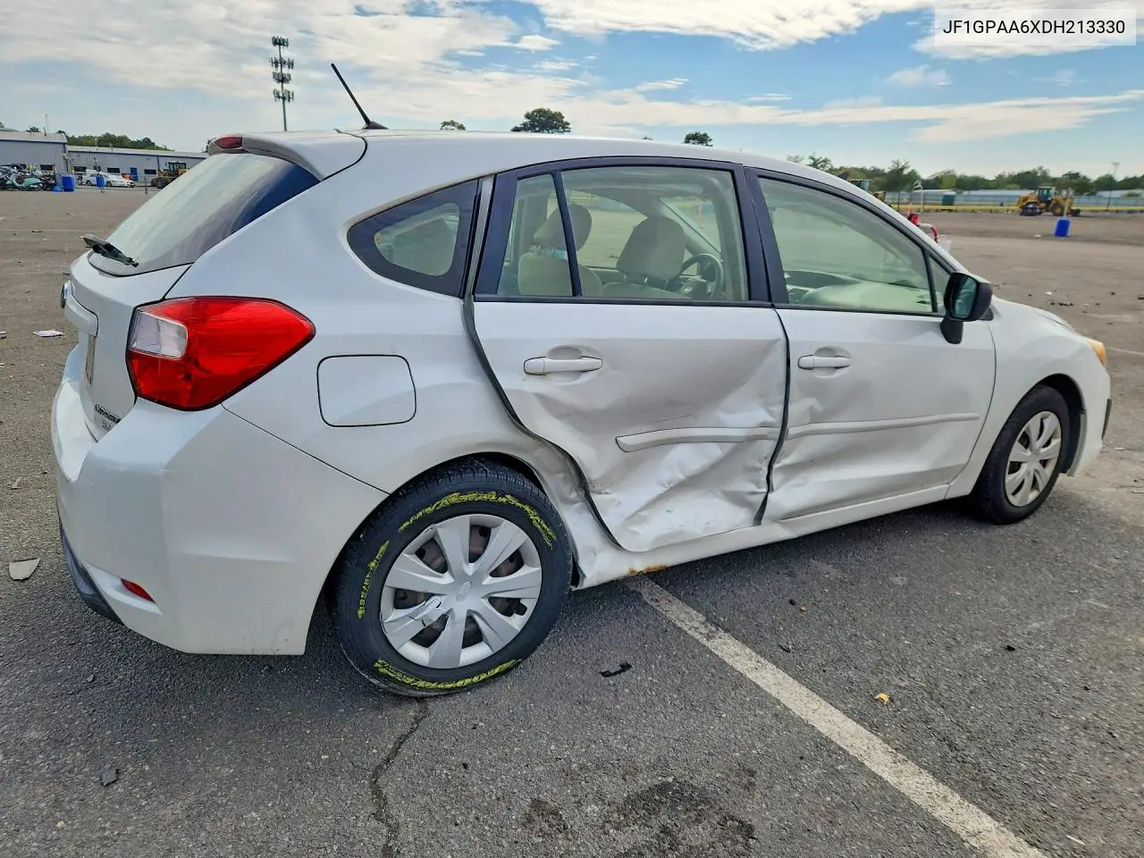 2013 SUBARU IMPREZA VIN JF1GPAA6XDH213330 — фото 3