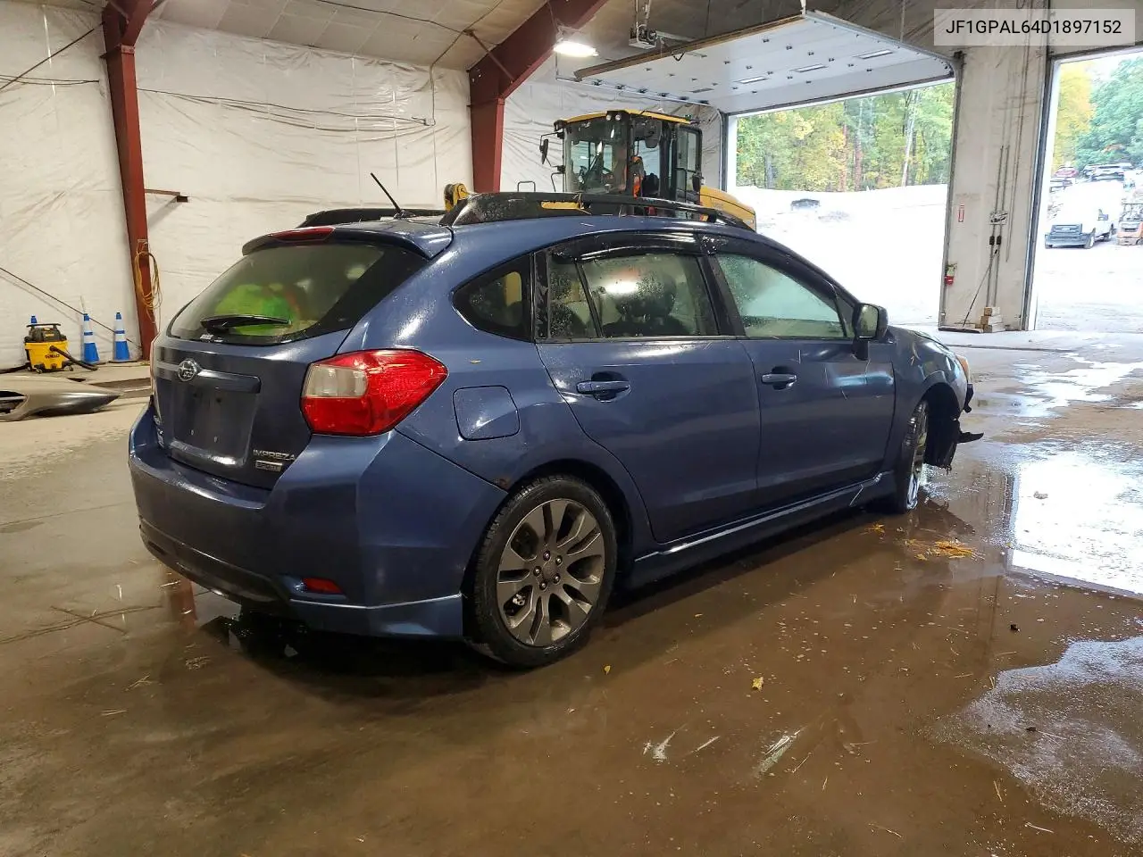 2013 SUBARU IMPREZA VIN JF1GPAL64D1897152 — фото 3