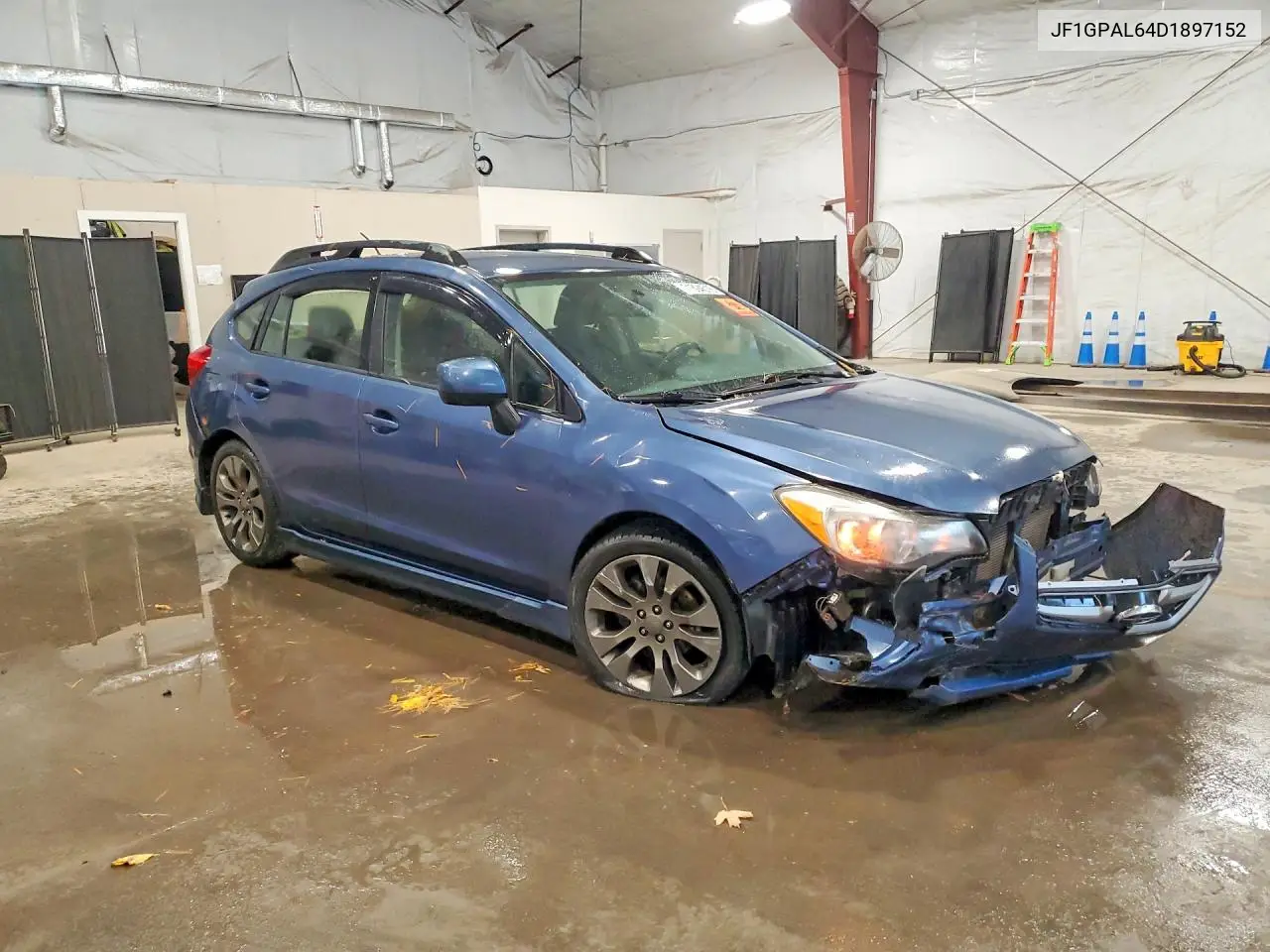 2013 SUBARU IMPREZA VIN JF1GPAL64D1897152 — фото 4