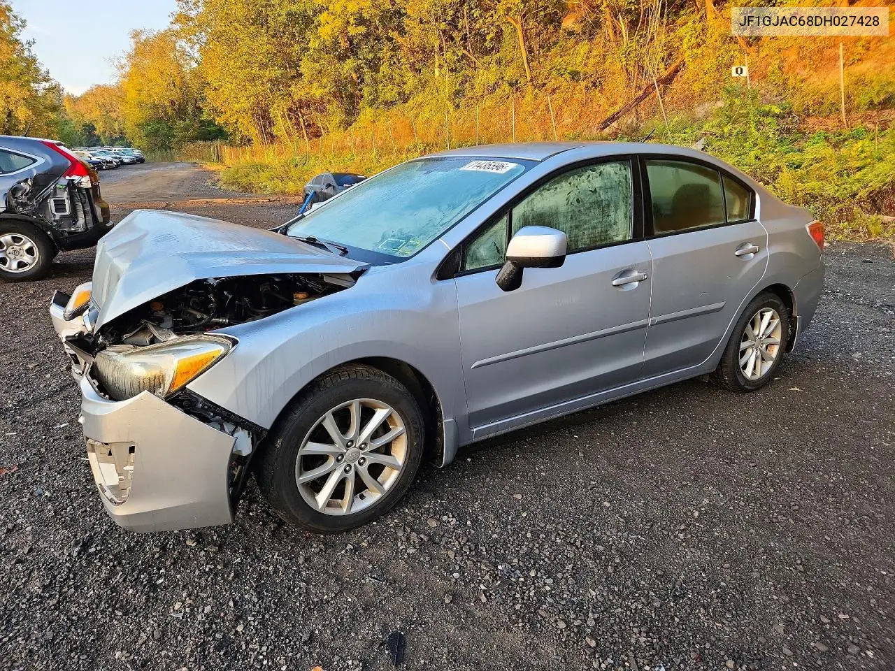 SUBARU IMPREZA 2013, VIN JF1GJAC68DH027428
