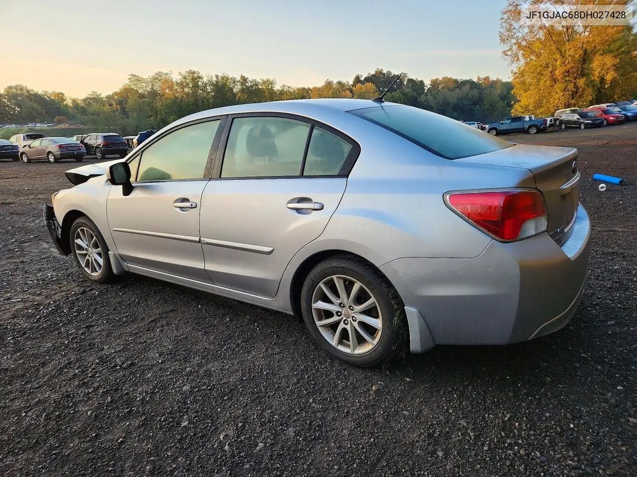 2013 SUBARU IMPREZA VIN JF1GJAC68DH027428 — фото 2