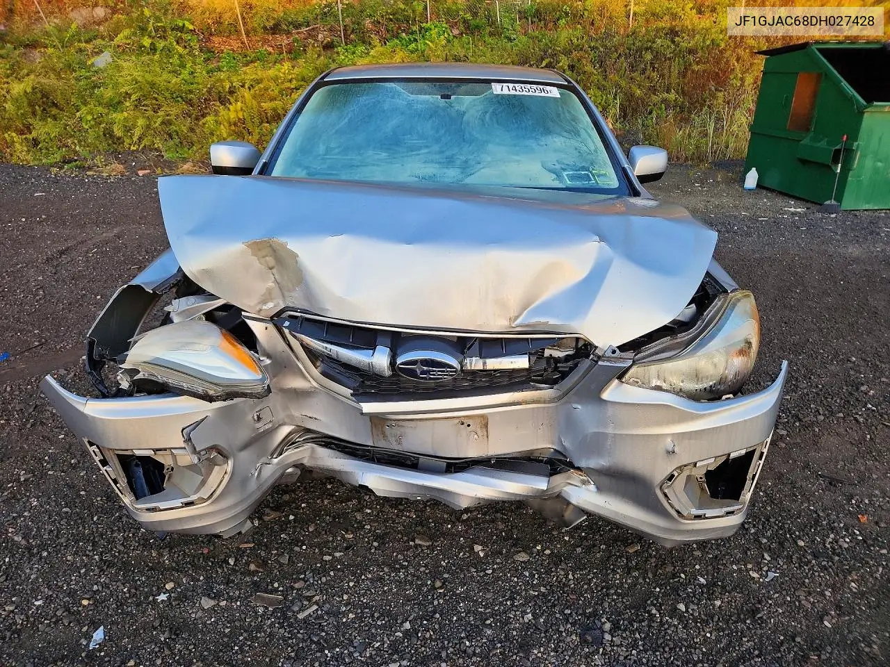 2013 SUBARU IMPREZA VIN JF1GJAC68DH027428 — фото 5