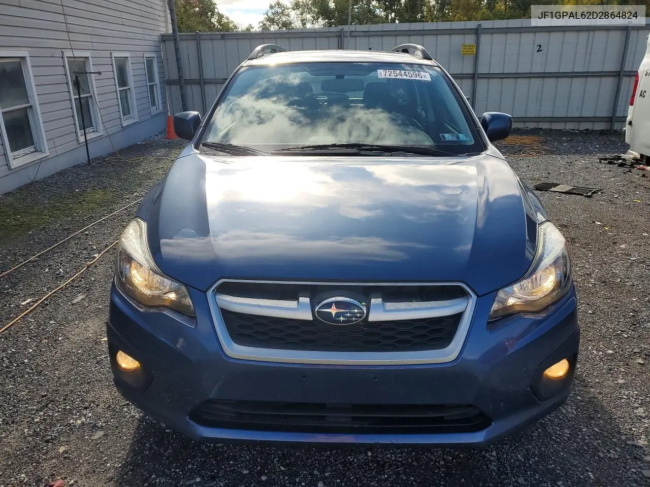 2013 SUBARU IMPREZA VIN JF1GPAL62D2864824 — фото 5