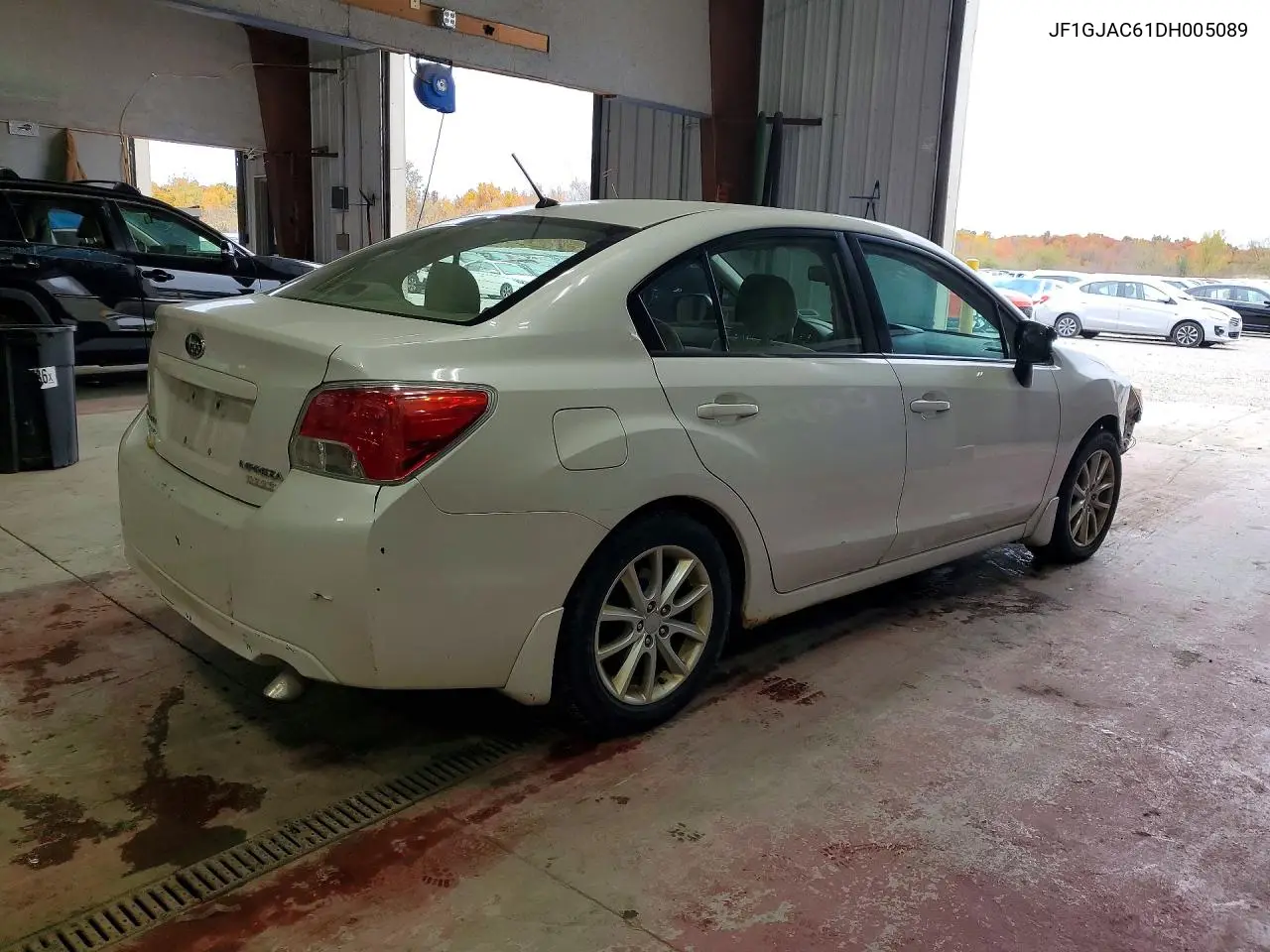2013 SUBARU IMPREZA VIN JF1GJAC61DH005089 — фото 3