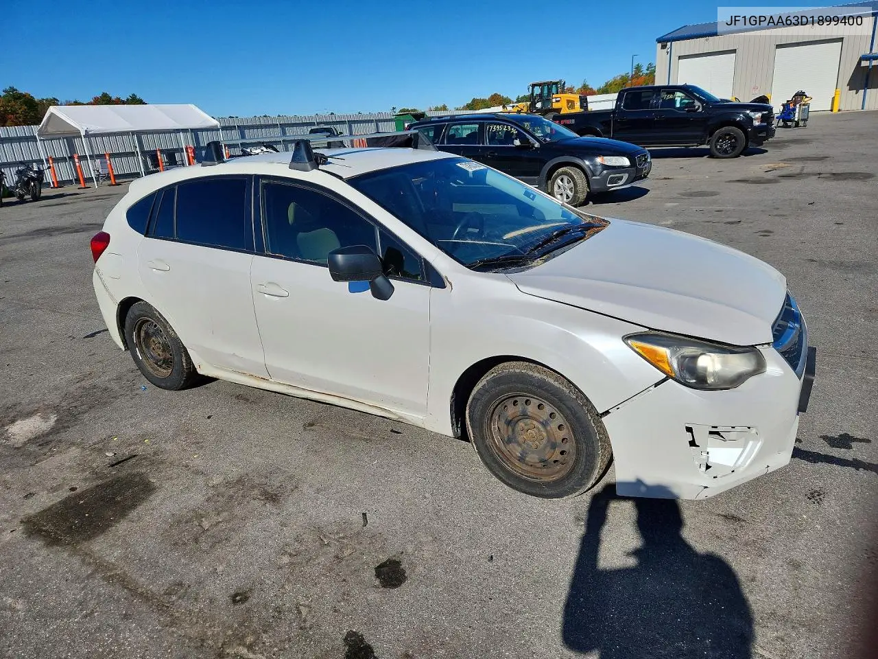 2013 SUBARU IMPREZA VIN JF1GPAA63D1899400 — фото 4
