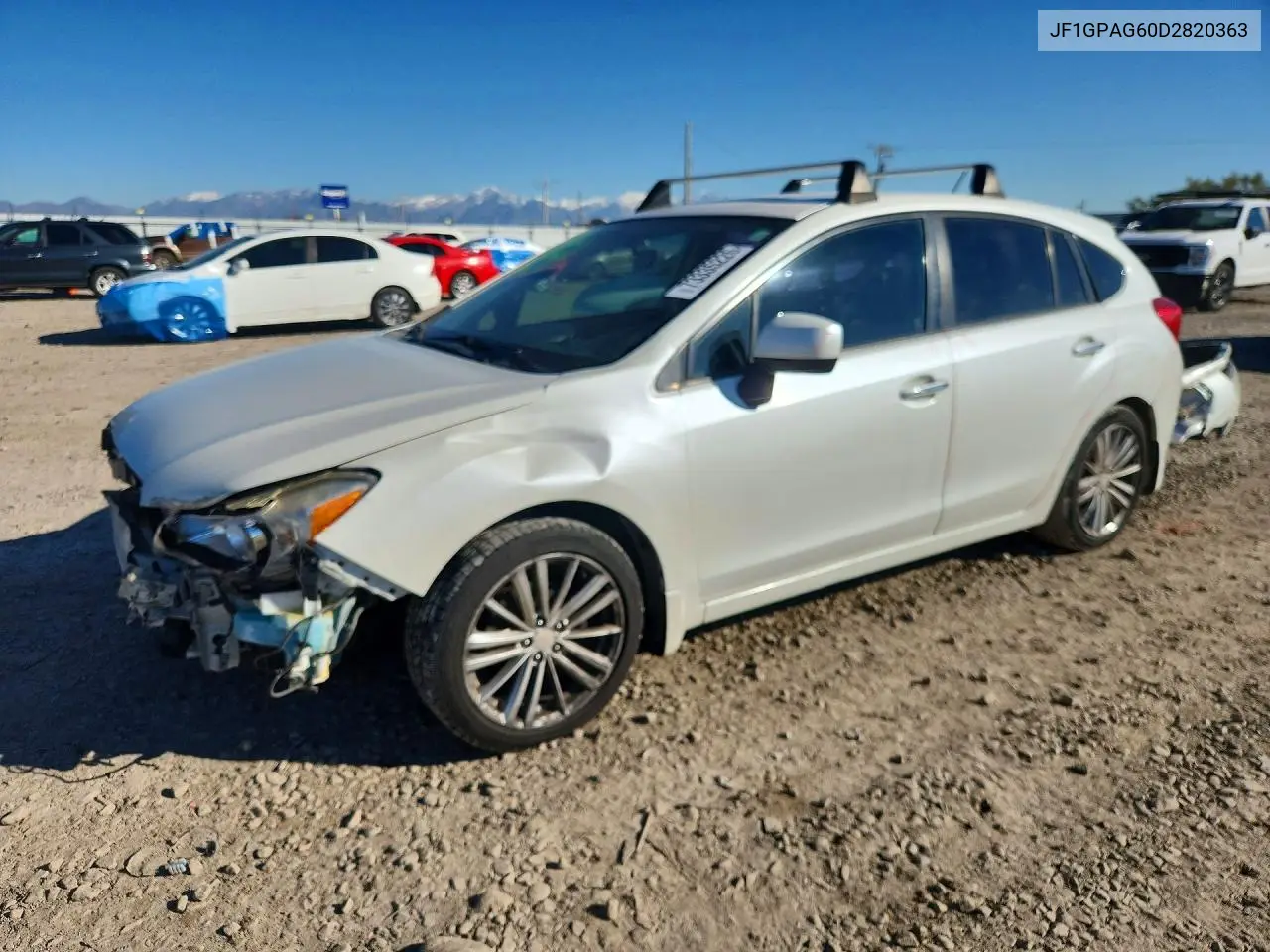 SUBARU IMPREZA 2013, VIN JF1GPAG60D2820363