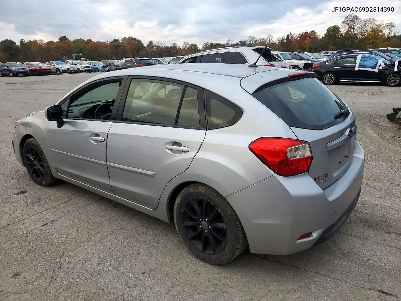 2013 SUBARU IMPREZA VIN JF1GPAC69D2814390 — фото 2