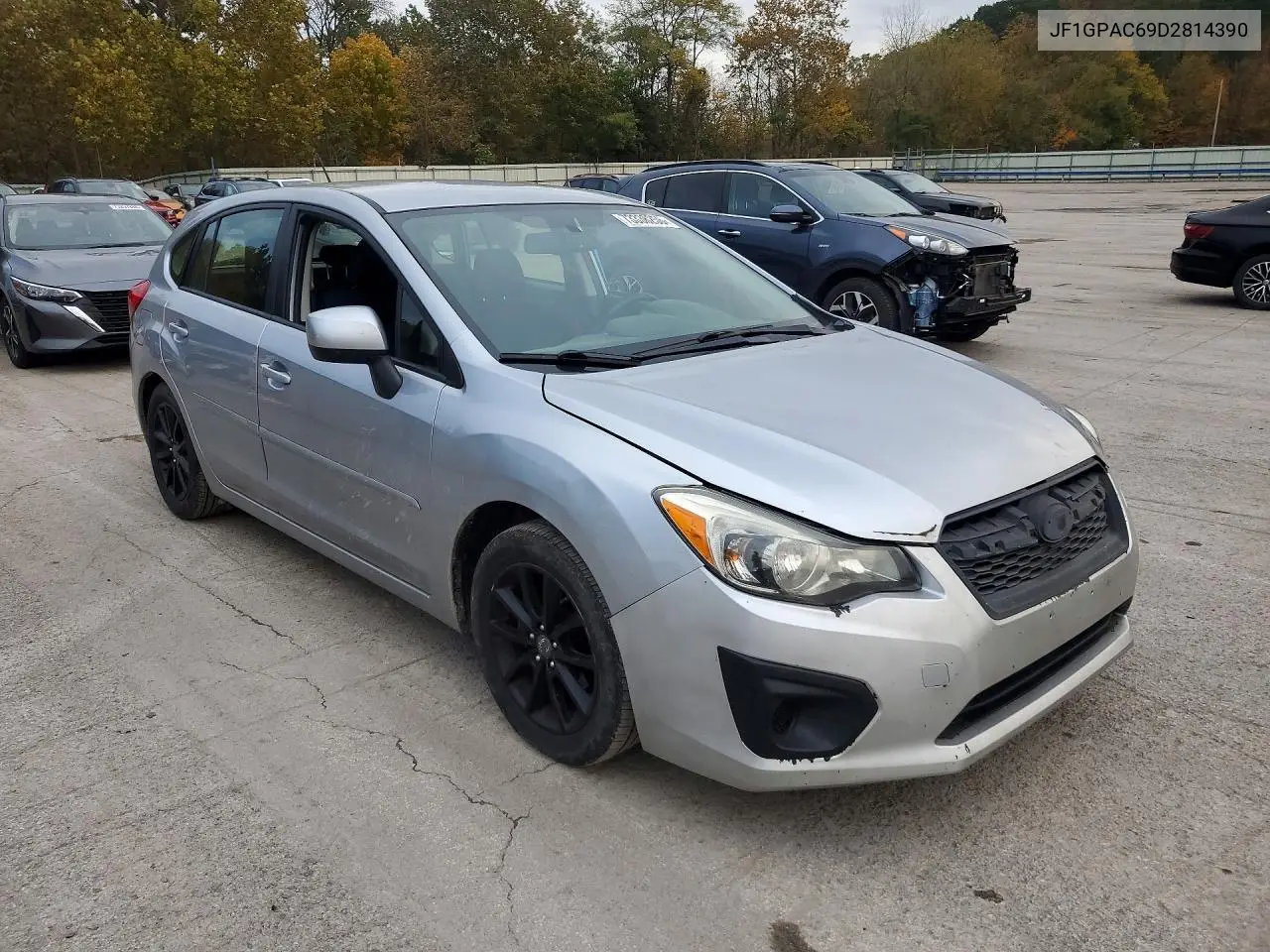 2013 SUBARU IMPREZA VIN JF1GPAC69D2814390 — фото 4