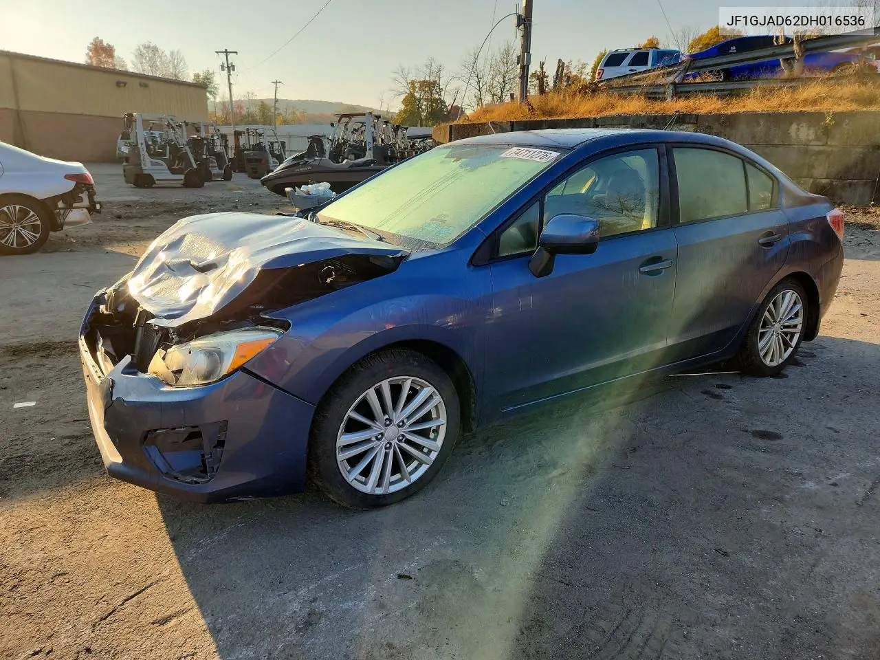 SUBARU IMPREZA 2013, VIN JF1GJAD62DH016536