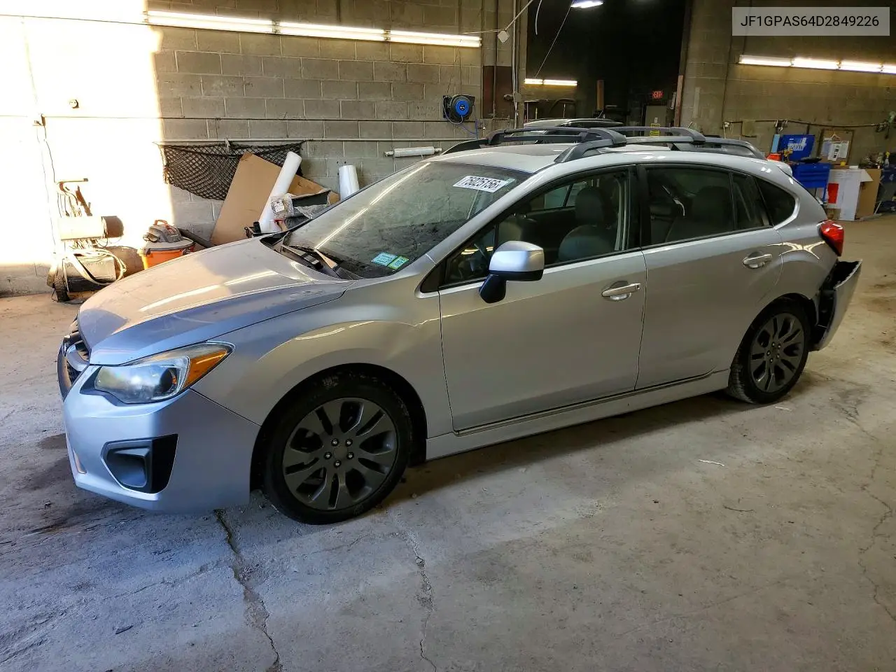 SUBARU IMPREZA 2013, VIN JF1GPAS64D2849226