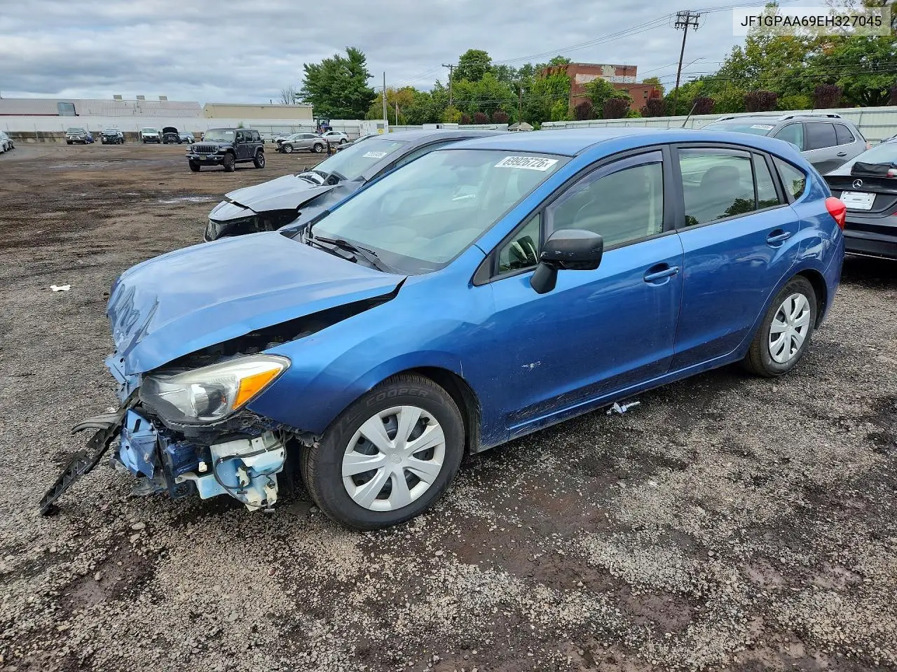 SUBARU IMPREZA 2014, VIN JF1GPAA69EH327045