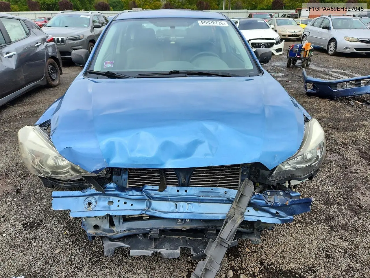 2014 SUBARU IMPREZA VIN JF1GPAA69EH327045 — фото 5
