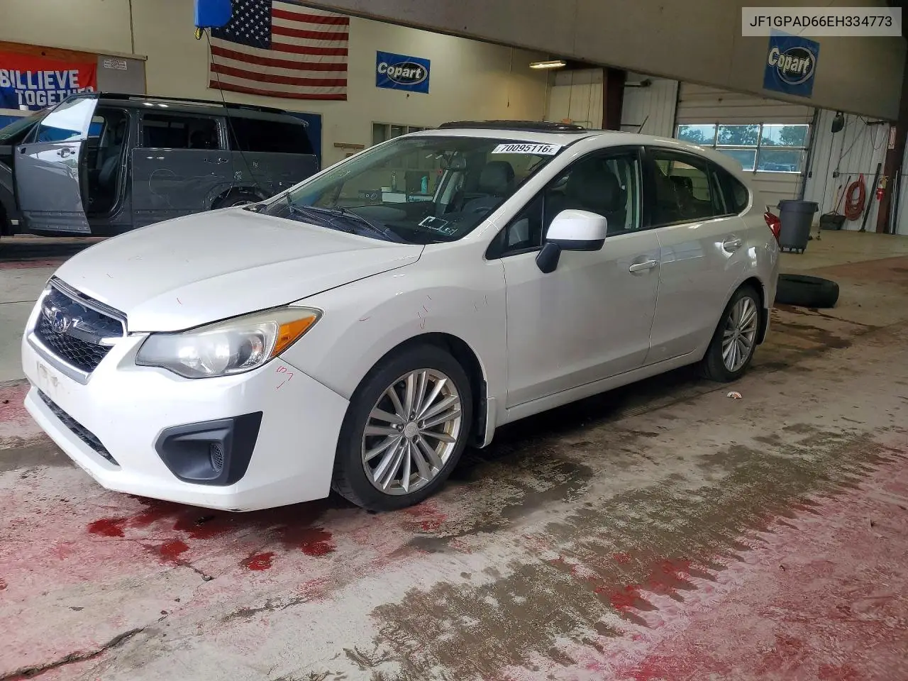 SUBARU IMPREZA 2014, VIN JF1GPAD66EH334773