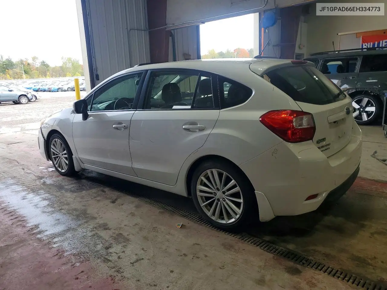 2014 SUBARU IMPREZA VIN JF1GPAD66EH334773 — фото 2