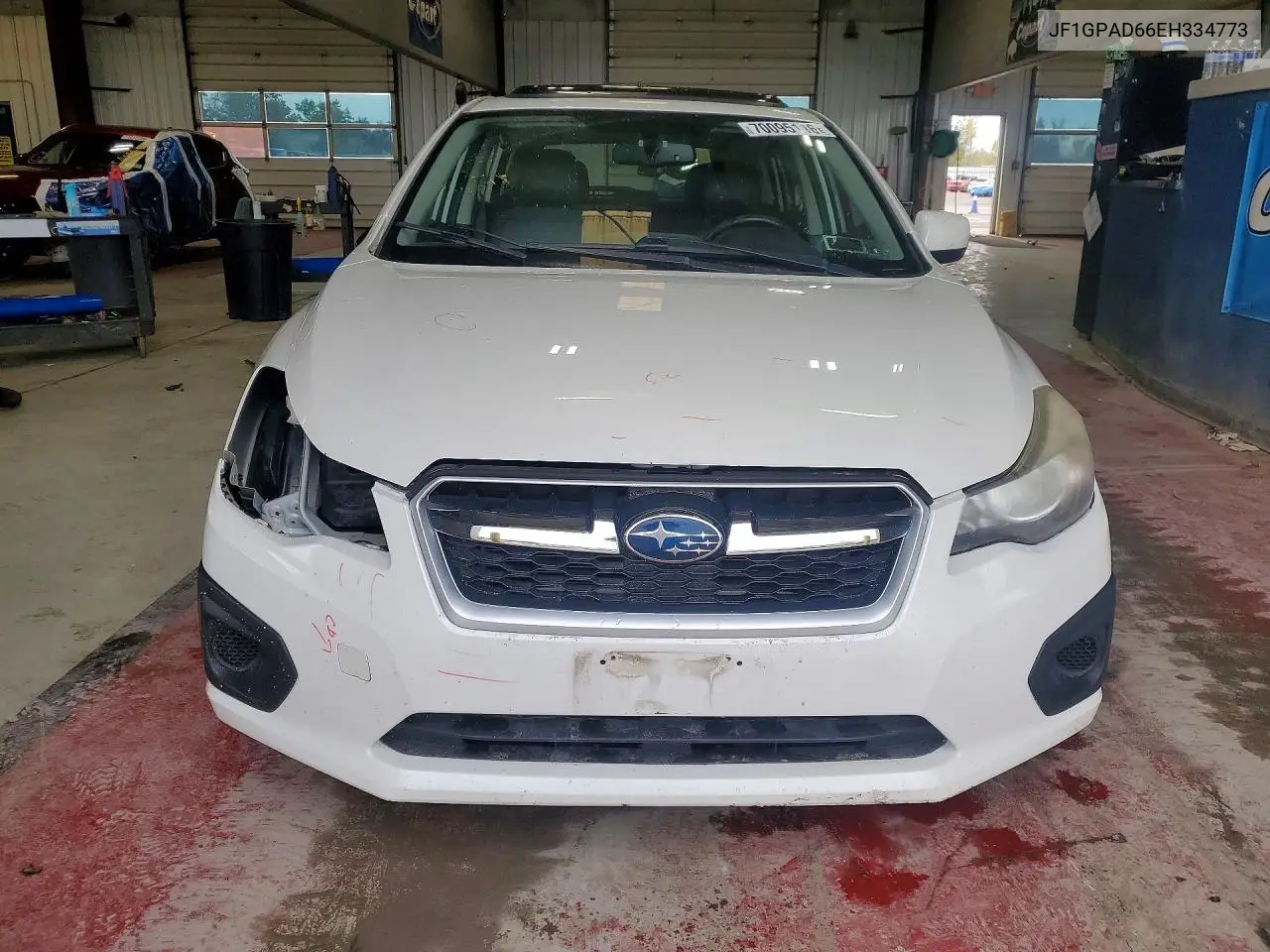 2014 SUBARU IMPREZA VIN JF1GPAD66EH334773 — фото 5