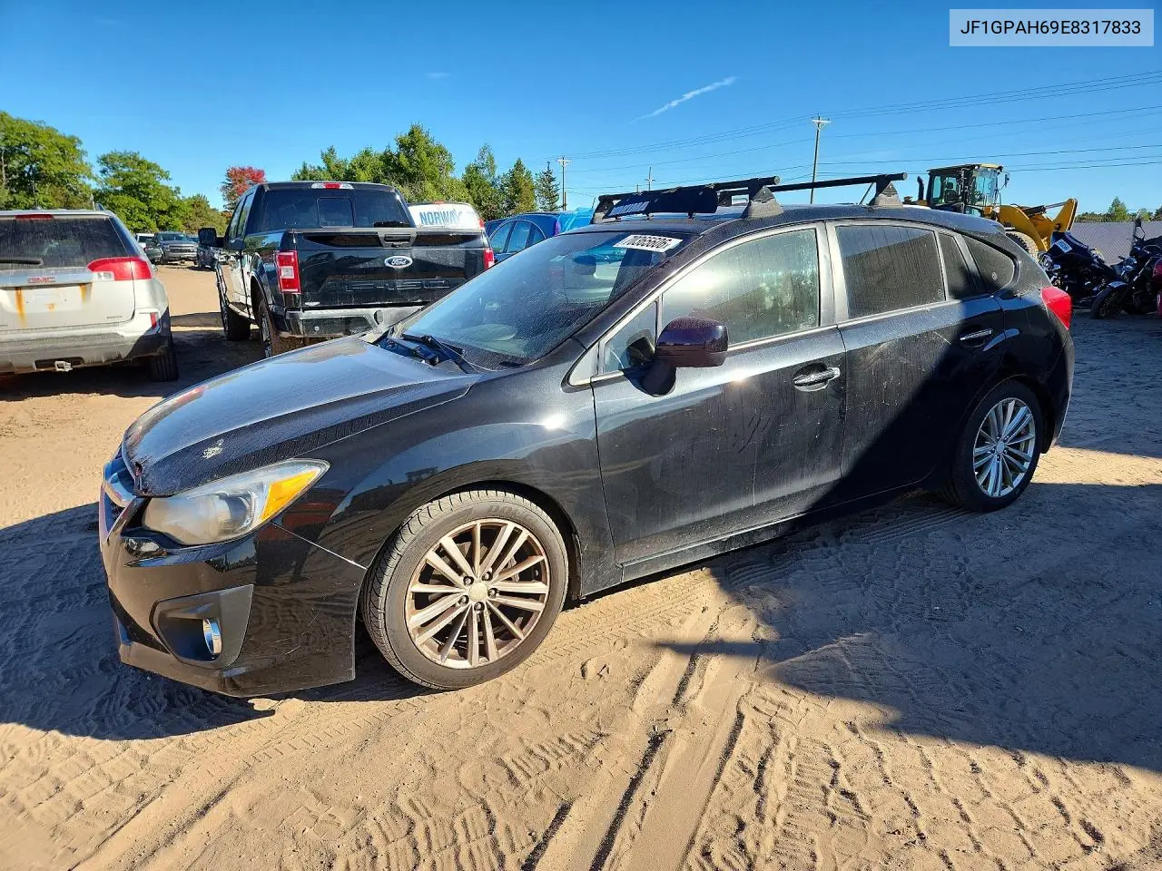 SUBARU IMPREZA 2014, VIN JF1GPAH69E8317833