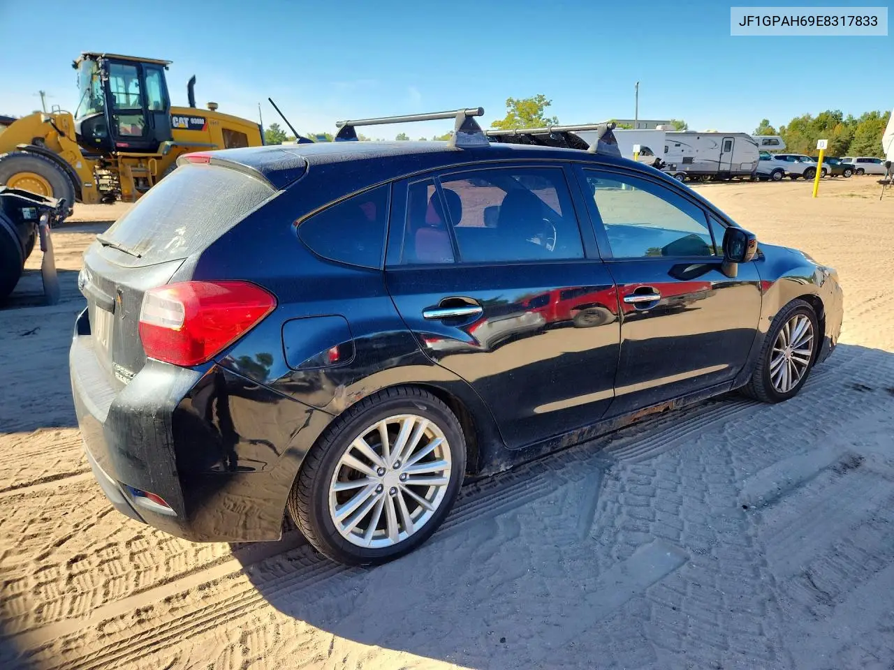 2014 SUBARU IMPREZA VIN JF1GPAH69E8317833 — фото 3