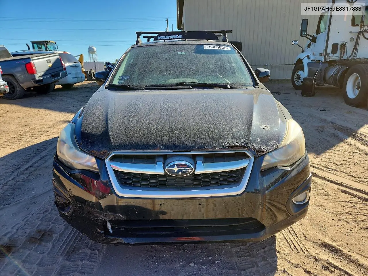 2014 SUBARU IMPREZA VIN JF1GPAH69E8317833 — фото 5