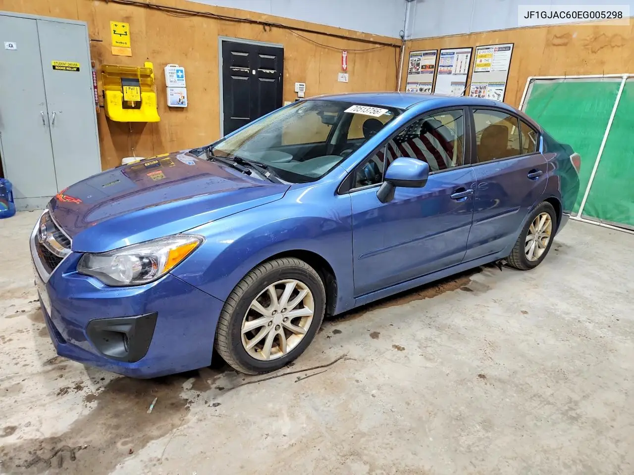 SUBARU IMPREZA 2014, VIN JF1GJAC60EG005298