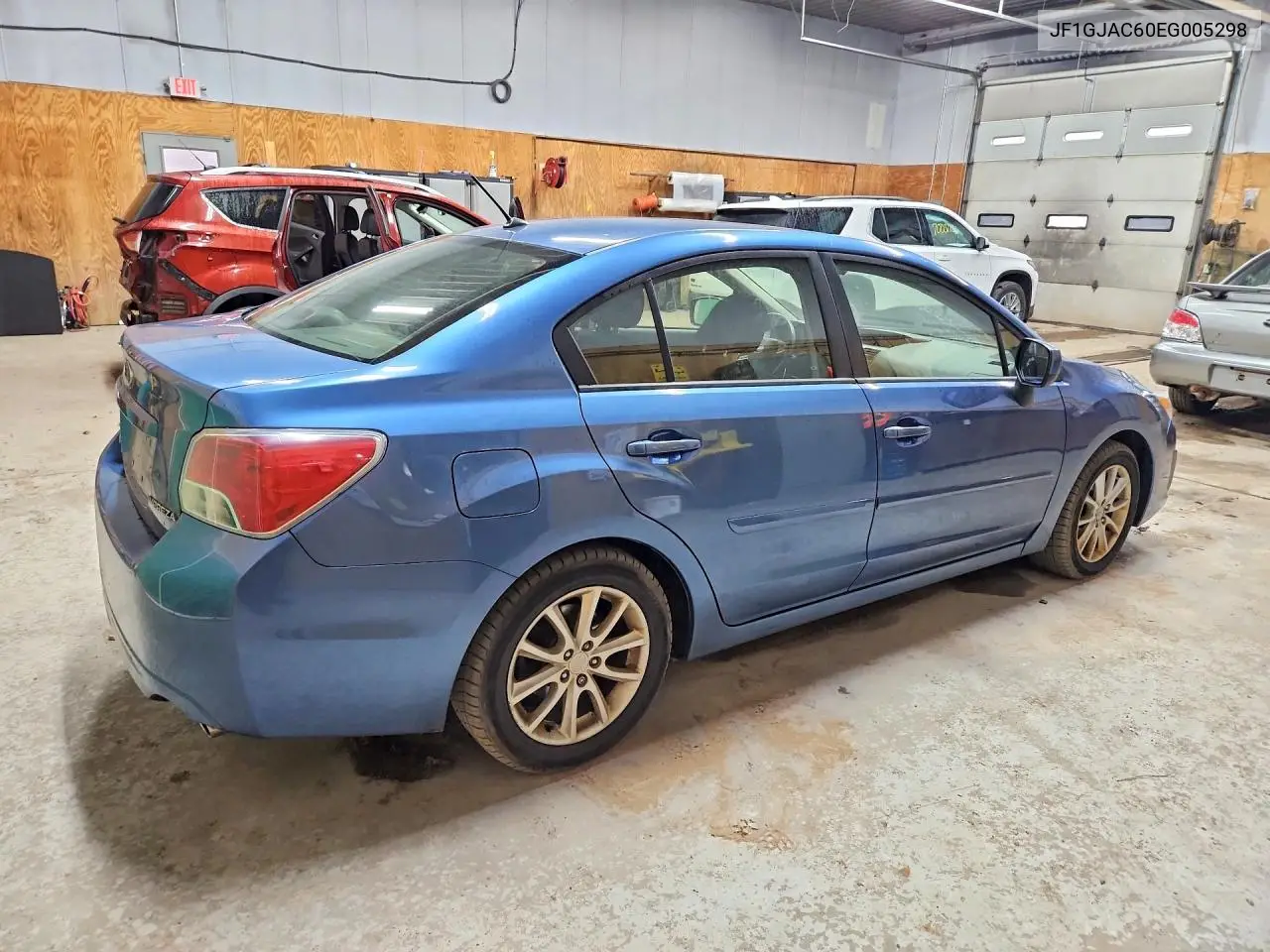 2014 SUBARU IMPREZA VIN JF1GJAC60EG005298 — фото 3