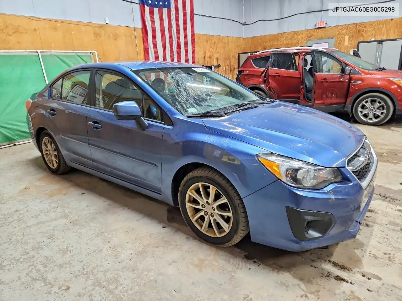 2014 SUBARU IMPREZA VIN JF1GJAC60EG005298 — фото 4