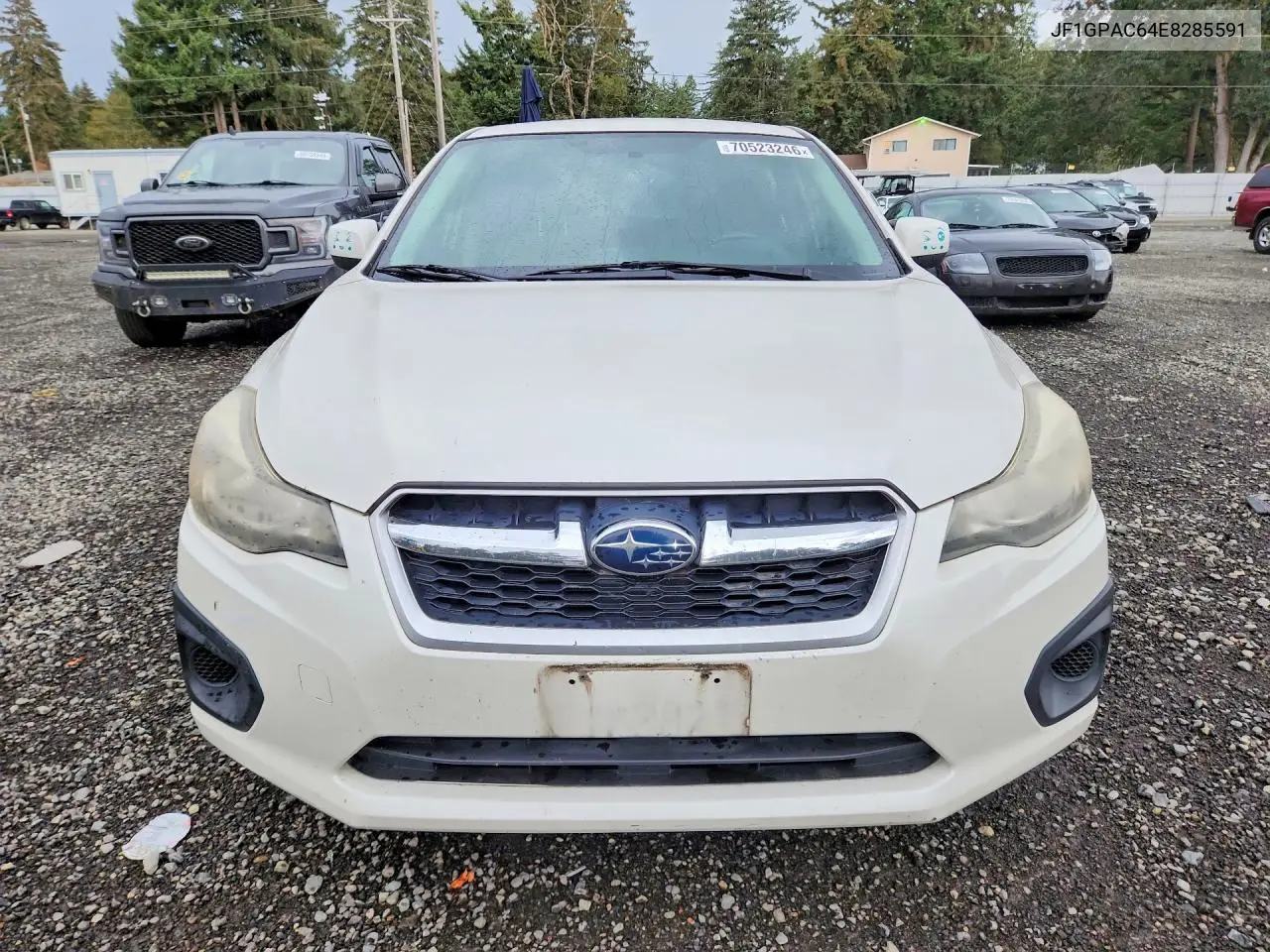 2014 SUBARU IMPREZA VIN JF1GPAC64E8285591 — фото 4