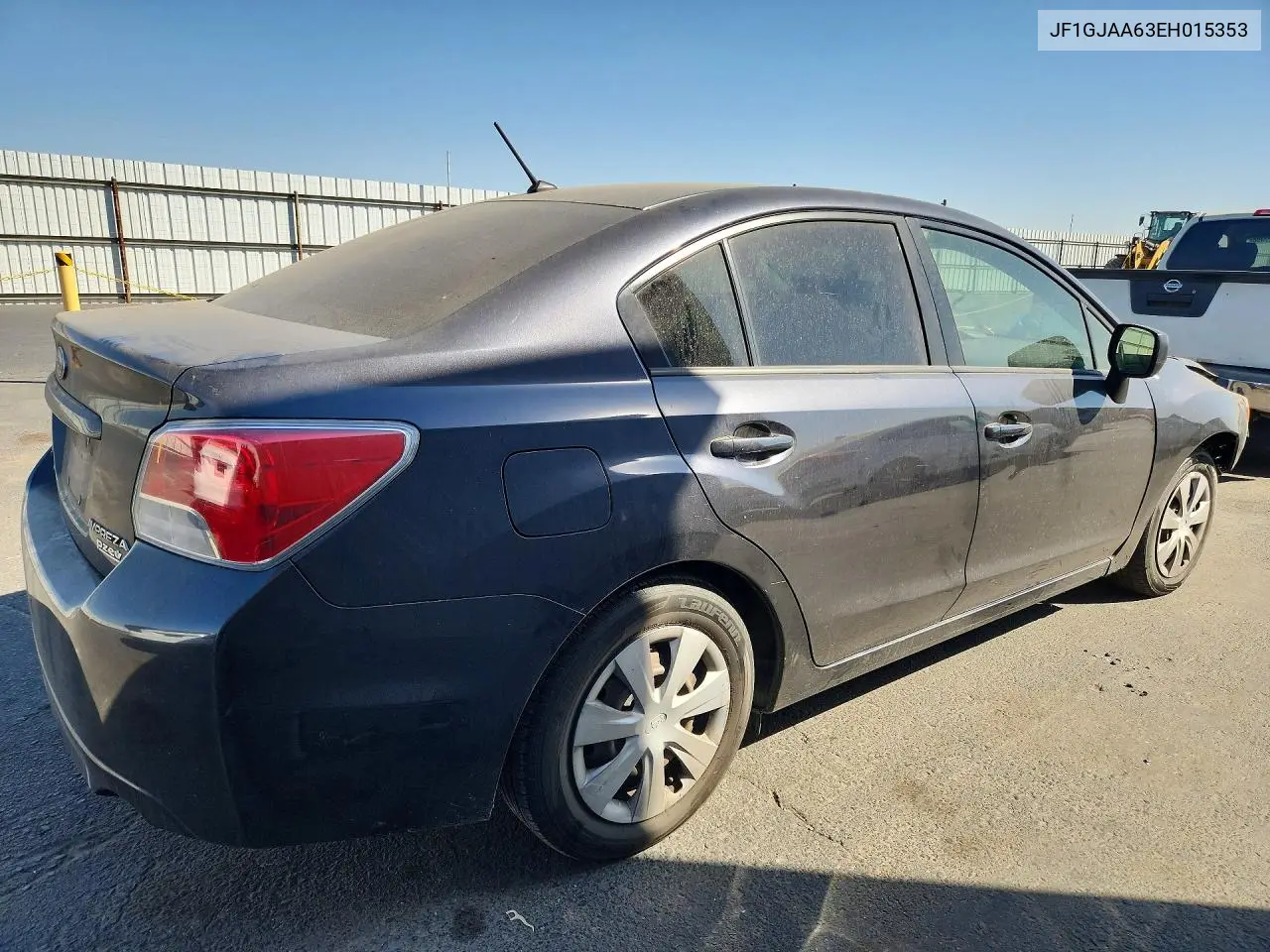2014 SUBARU IMPREZA VIN JF1GJAA63EH015353 — фото 4