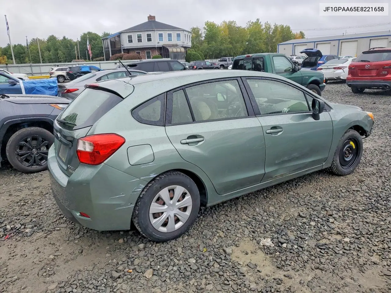 2014 SUBARU IMPREZA VIN JF1GPAA65E8221658 — фото 3