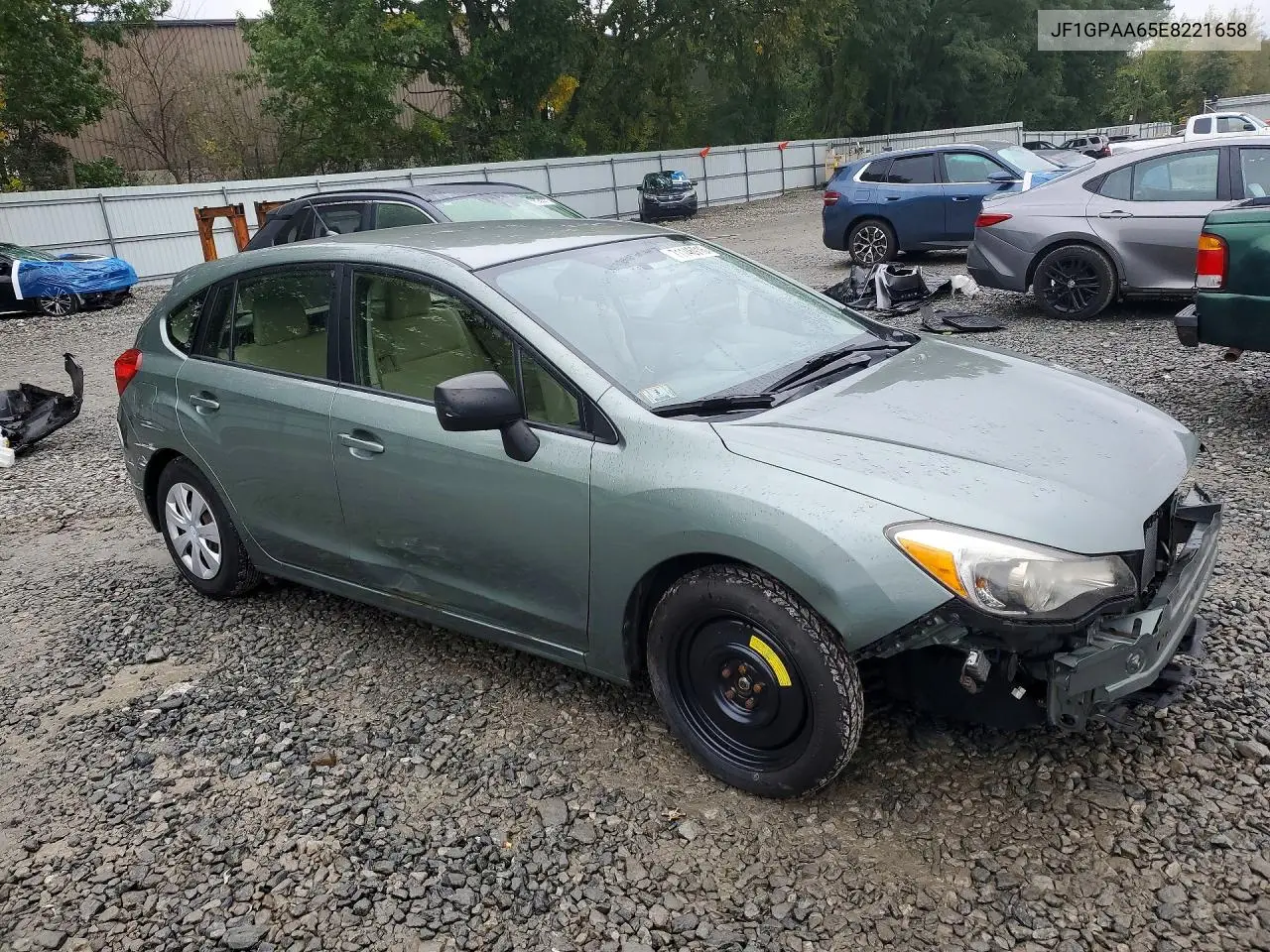 2014 SUBARU IMPREZA VIN JF1GPAA65E8221658 — фото 4