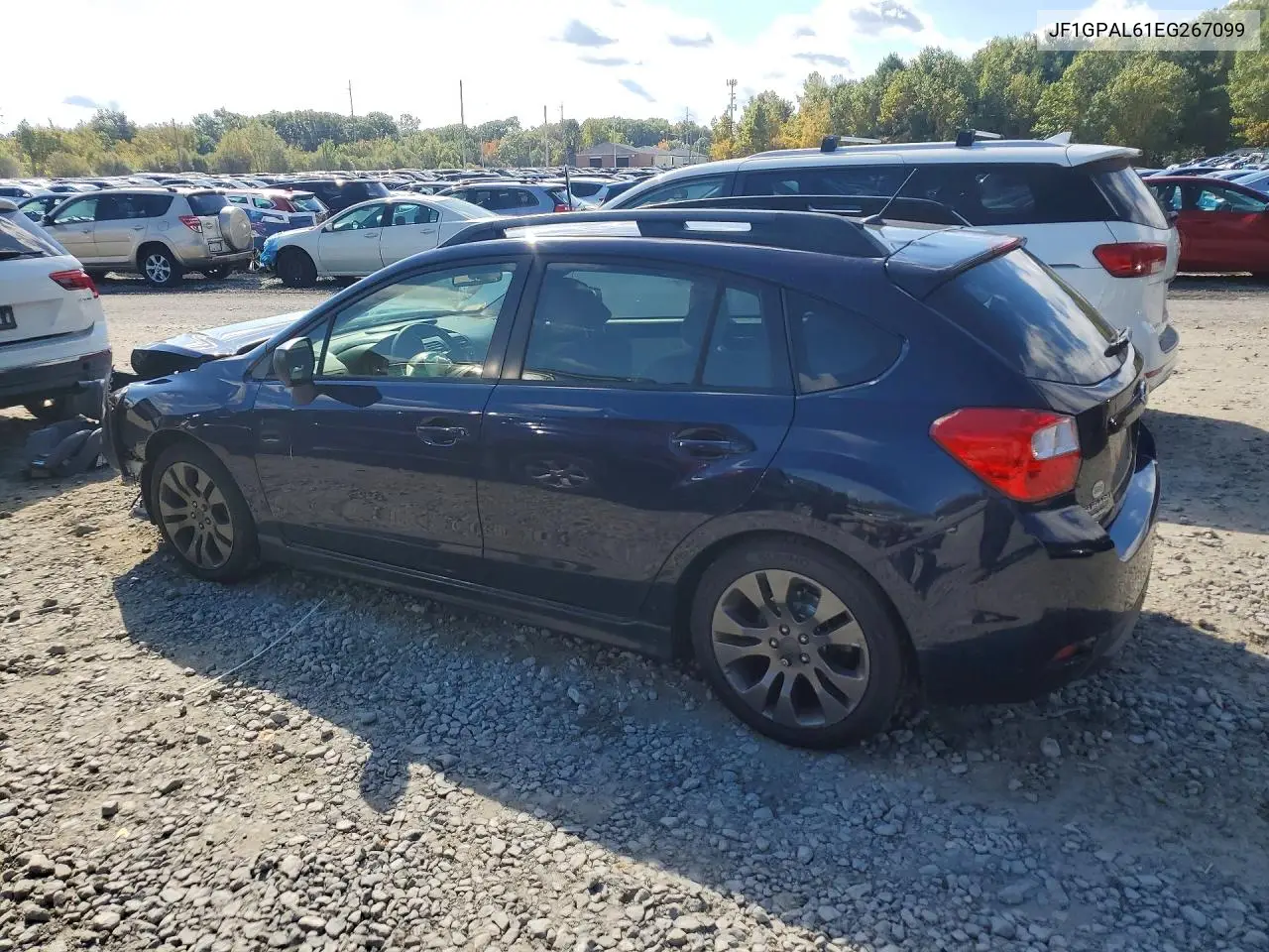 2014 SUBARU IMPREZA VIN JF1GPAL61EG267099 — фото 2