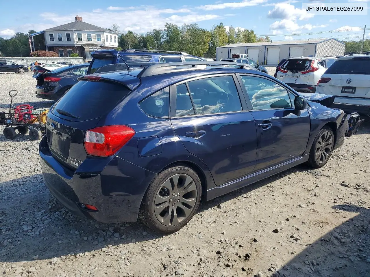 2014 SUBARU IMPREZA VIN JF1GPAL61EG267099 — фото 3