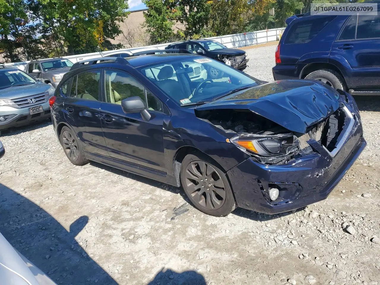 2014 SUBARU IMPREZA VIN JF1GPAL61EG267099 — фото 4