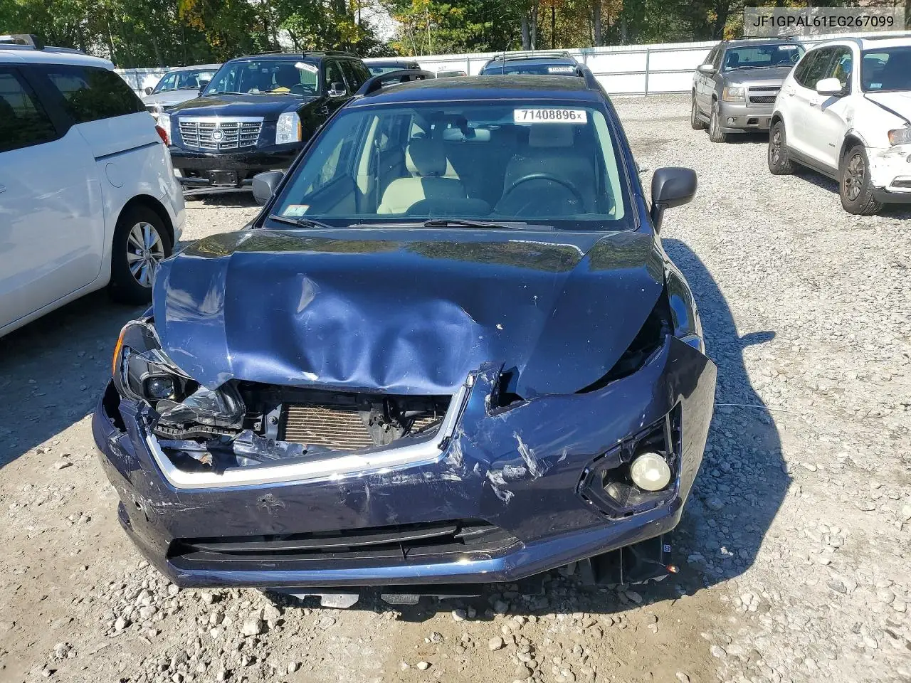2014 SUBARU IMPREZA VIN JF1GPAL61EG267099 — фото 5