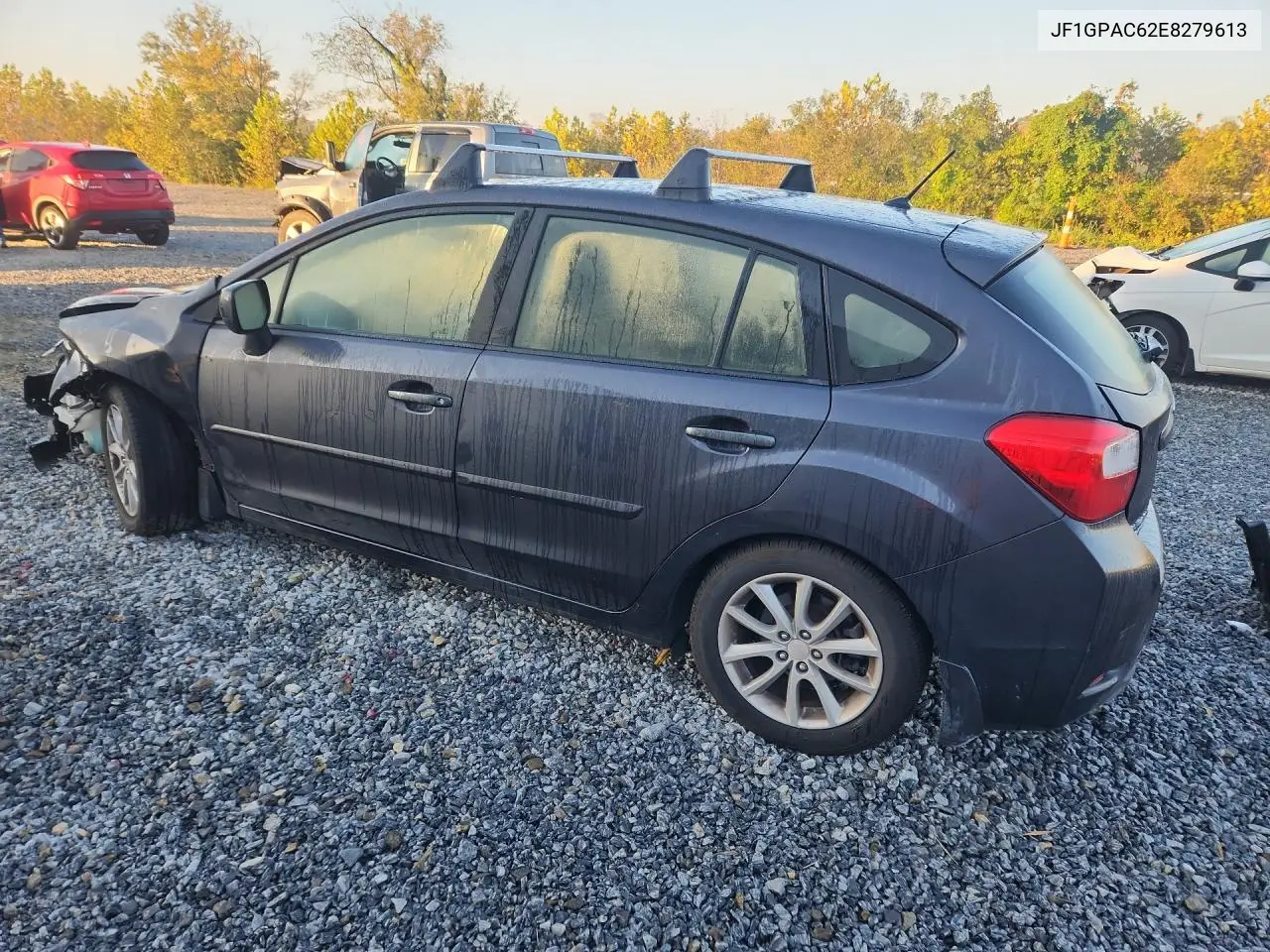 2014 SUBARU IMPREZA VIN JF1GPAC62E8279613 — фото 2