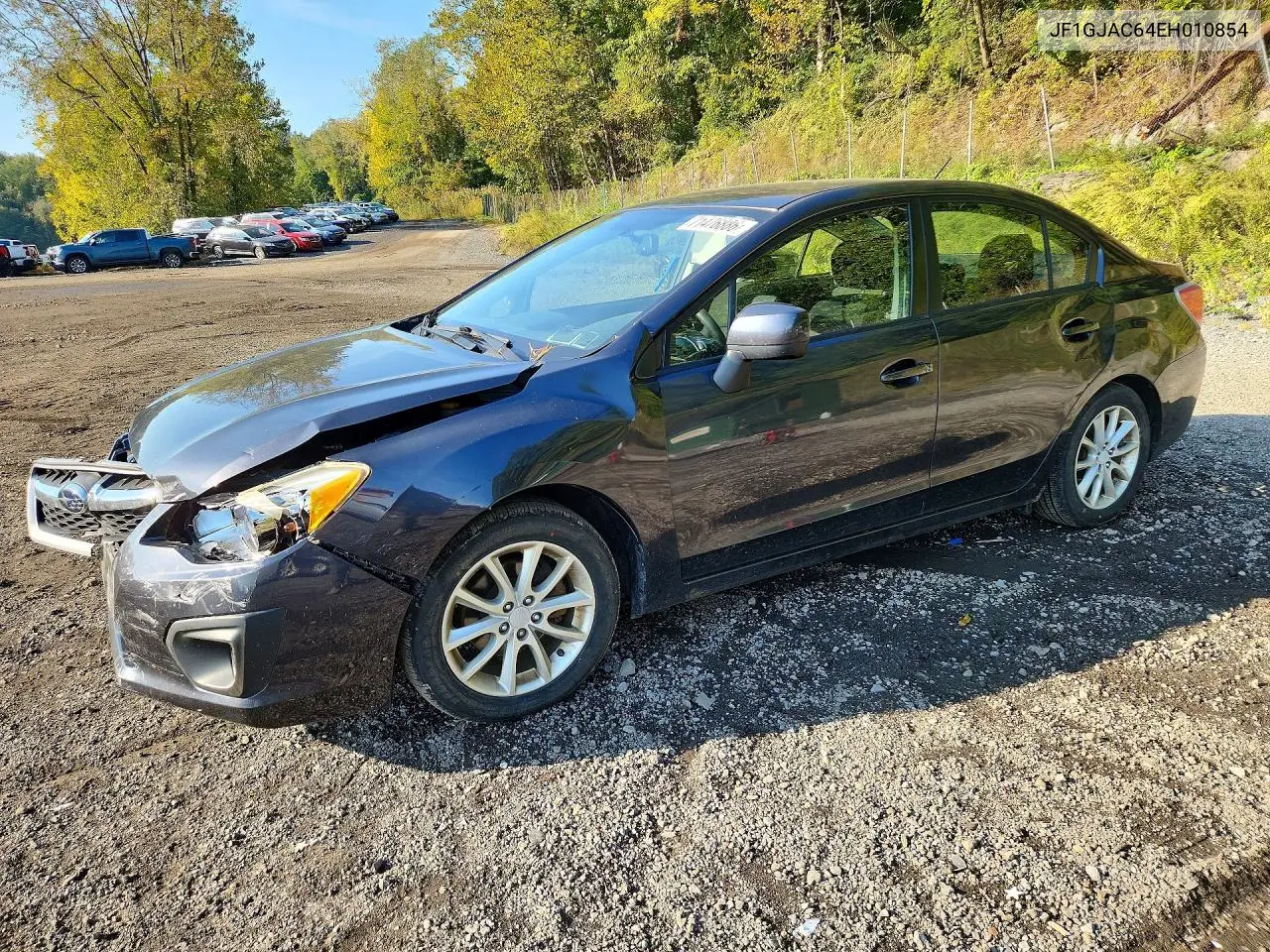 SUBARU IMPREZA 2014, VIN JF1GJAC64EH010854
