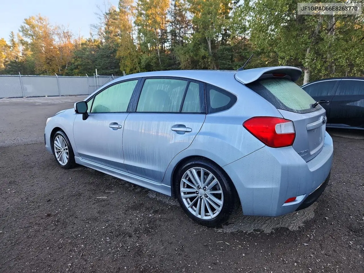 2014 SUBARU IMPREZA VIN JF1GPAD66E8263770 — фото 2