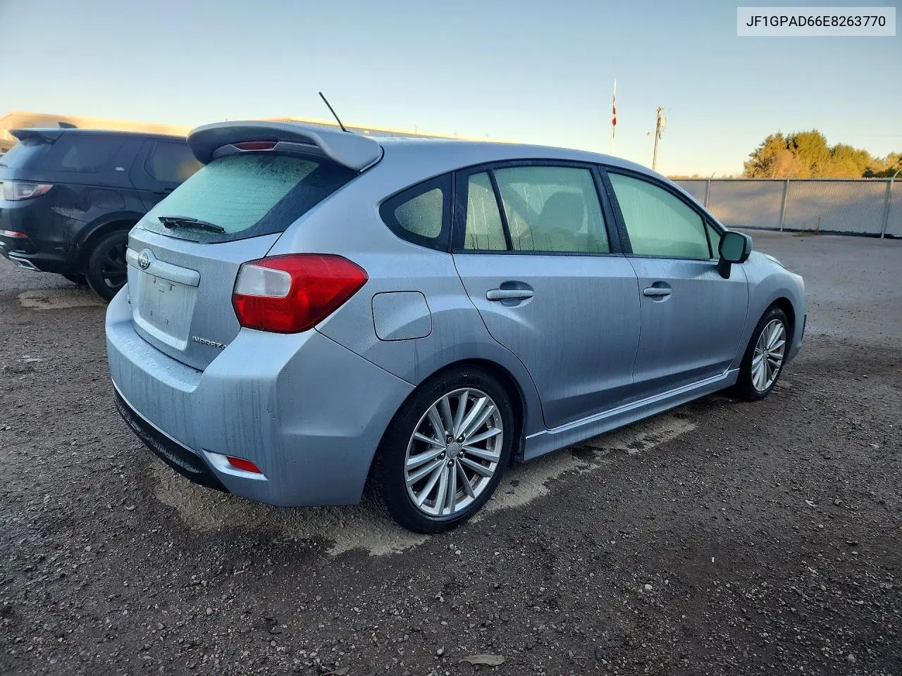 2014 SUBARU IMPREZA VIN JF1GPAD66E8263770 — фото 3