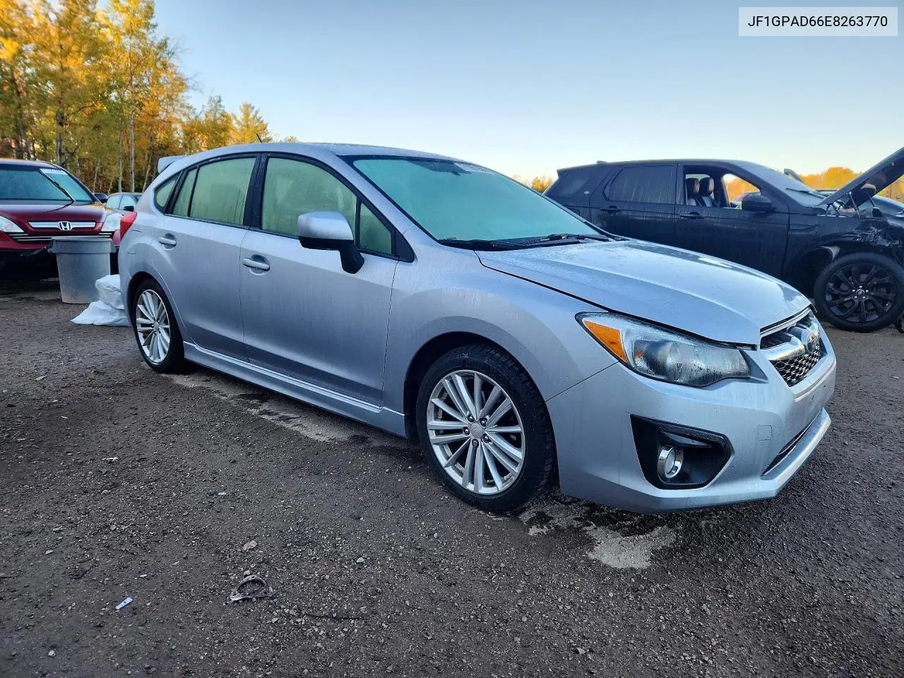 2014 SUBARU IMPREZA VIN JF1GPAD66E8263770 — фото 4