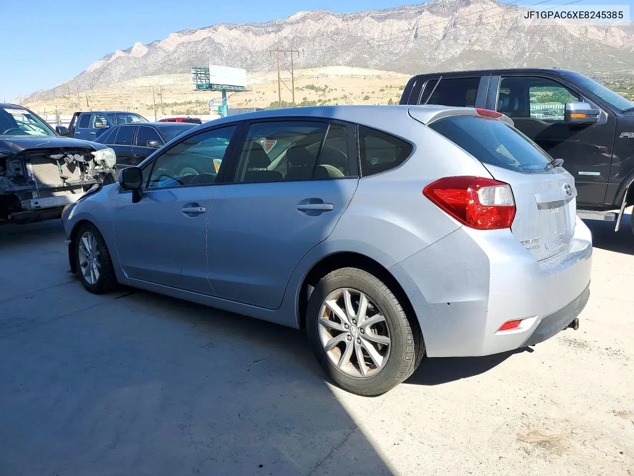 2014 SUBARU IMPREZA VIN JF1GPAC6XE8245385 — фото 2