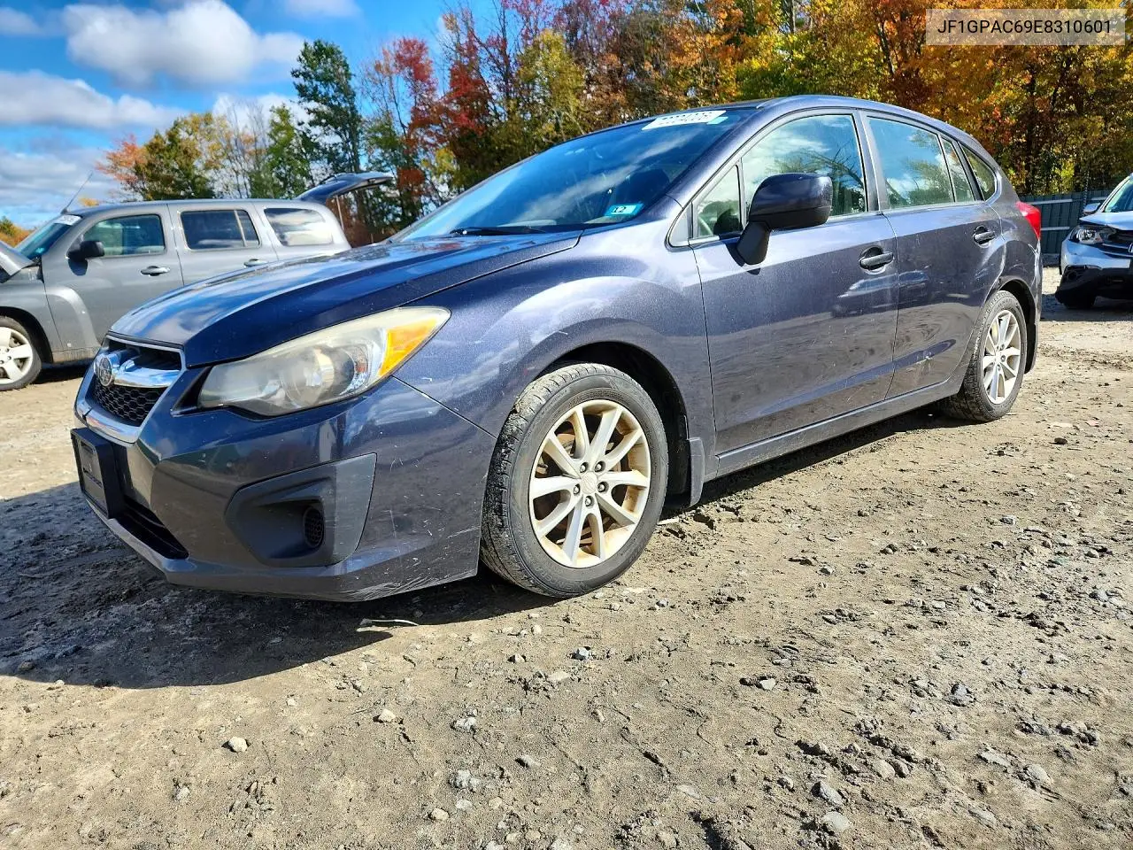 SUBARU IMPREZA 2014, VIN JF1GPAC69E8310601