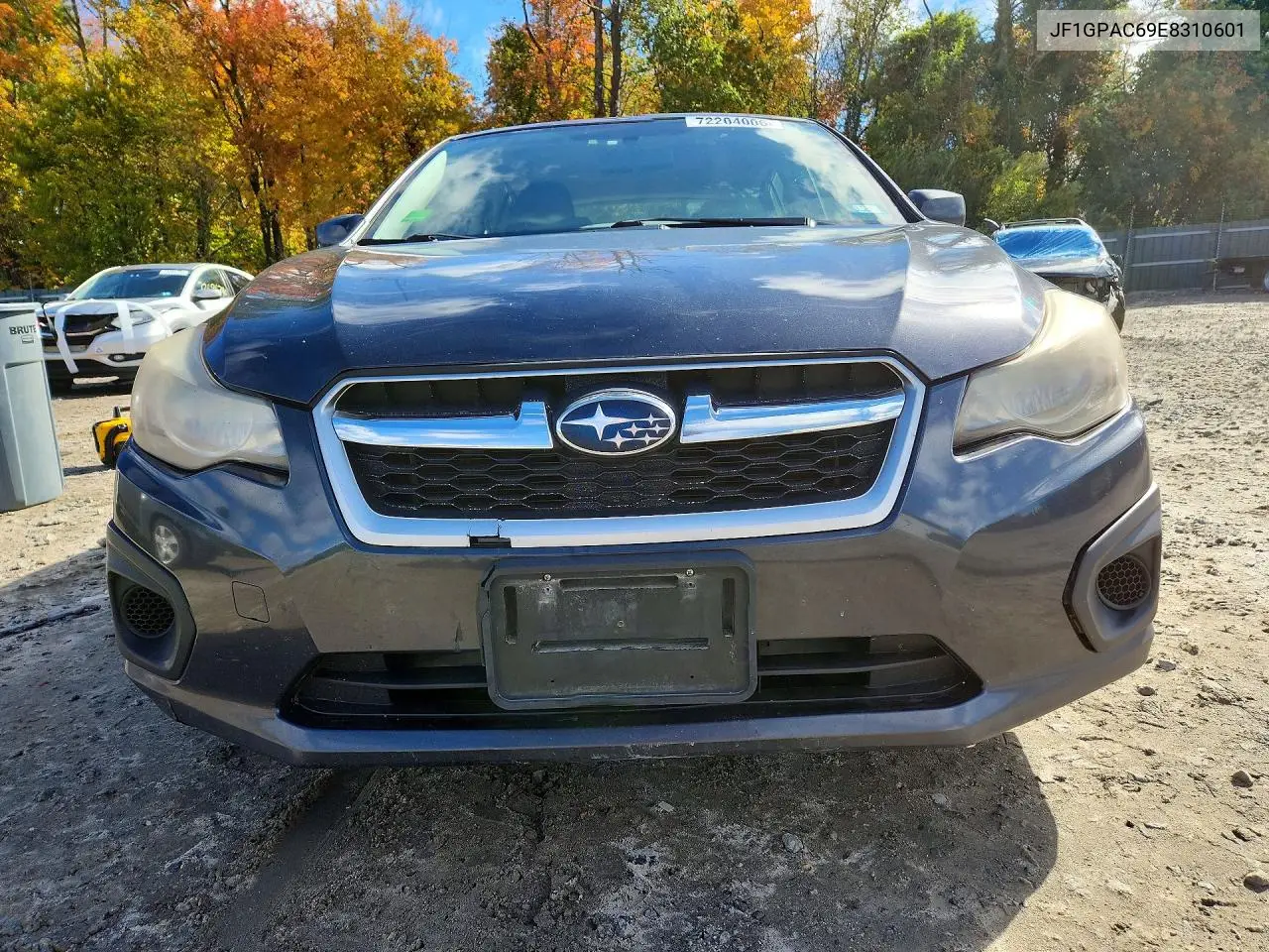 2014 SUBARU IMPREZA VIN JF1GPAC69E8310601 — фото 5