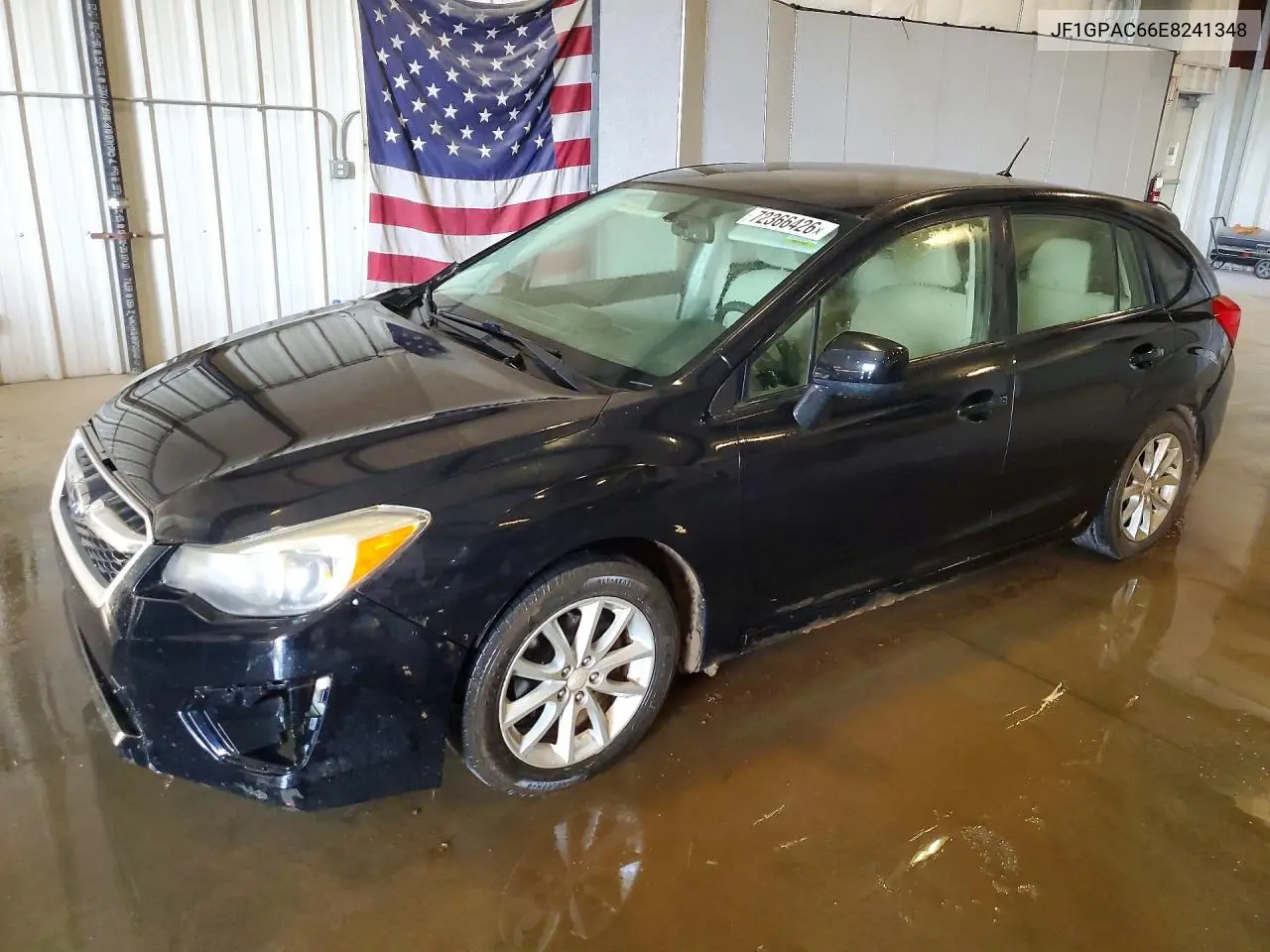 SUBARU IMPREZA 2014, VIN JF1GPAC66E8241348