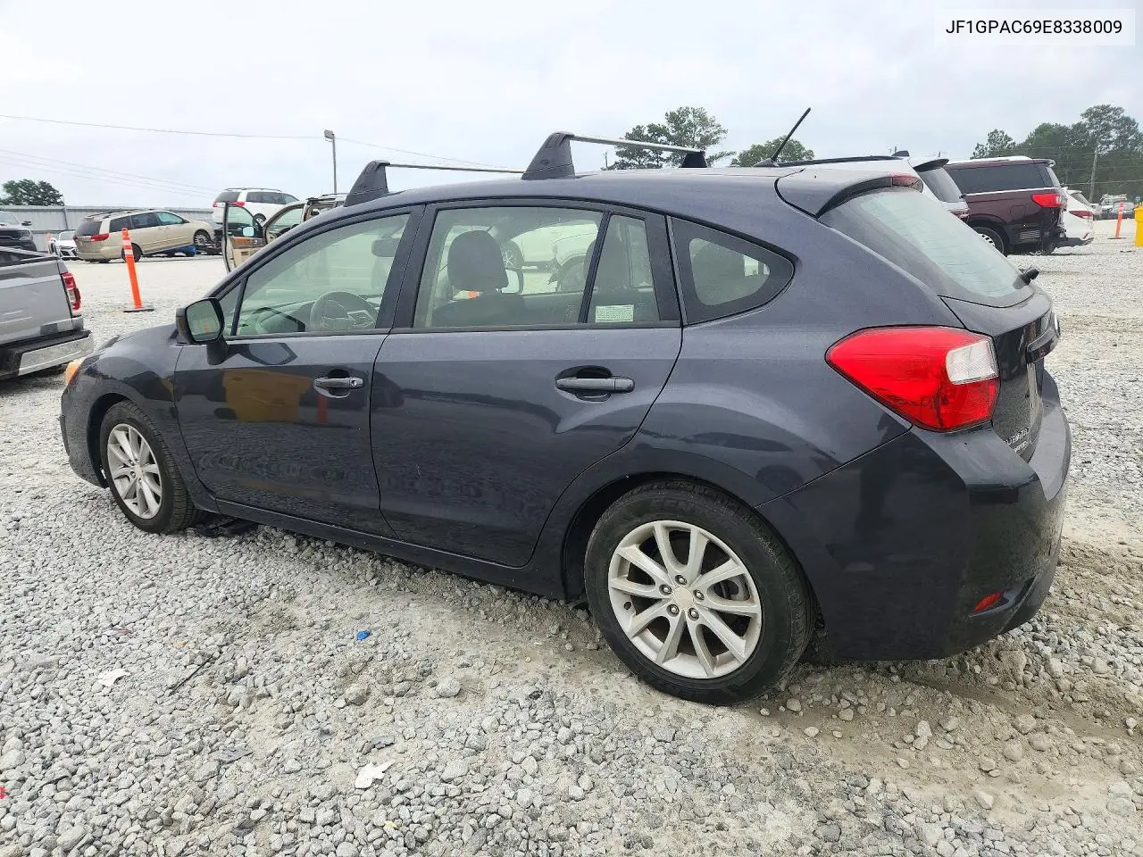 2014 SUBARU IMPREZA VIN JF1GPAC69E8338009 — фото 2