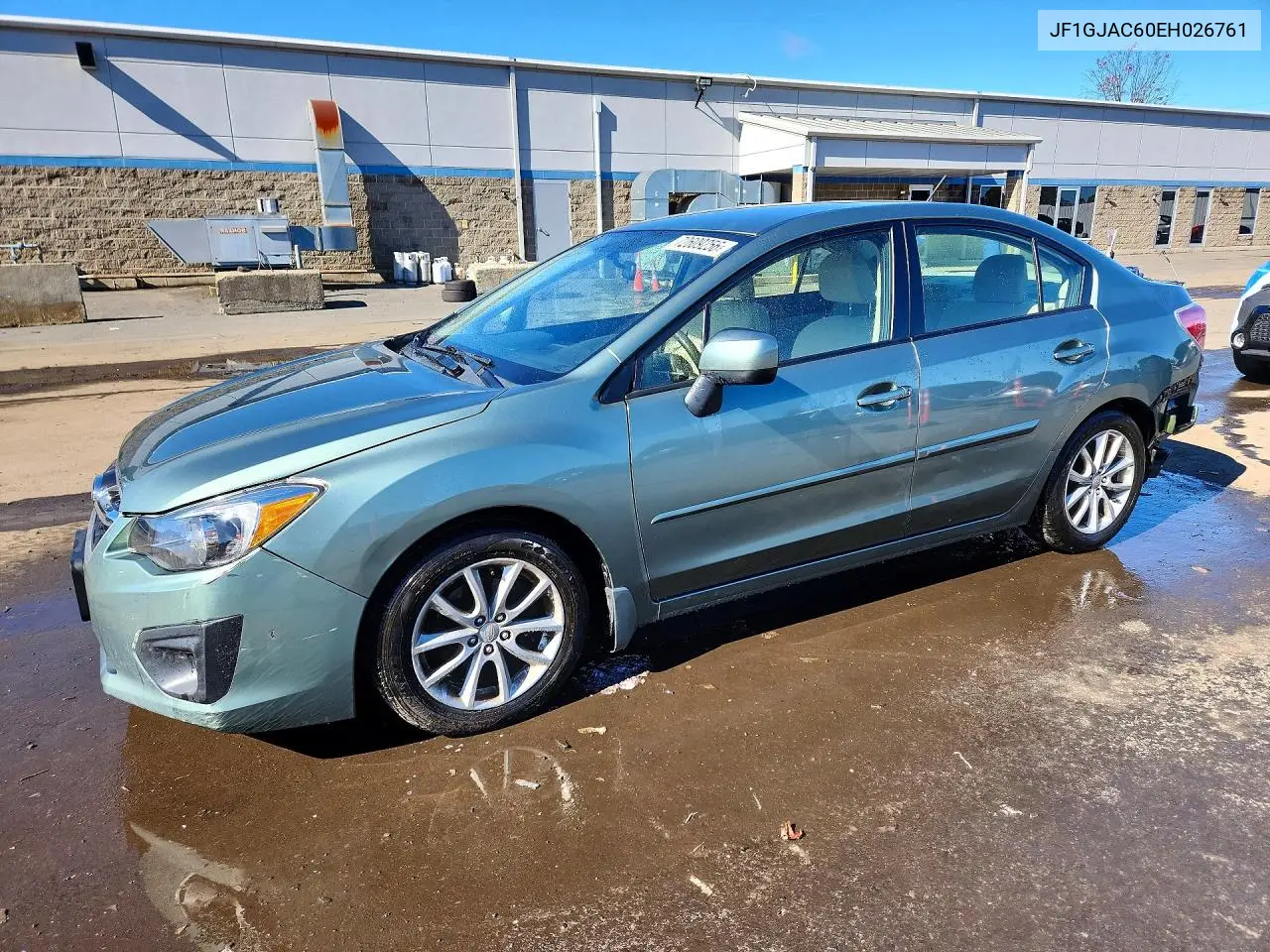 SUBARU IMPREZA 2014, VIN JF1GJAC60EH026761