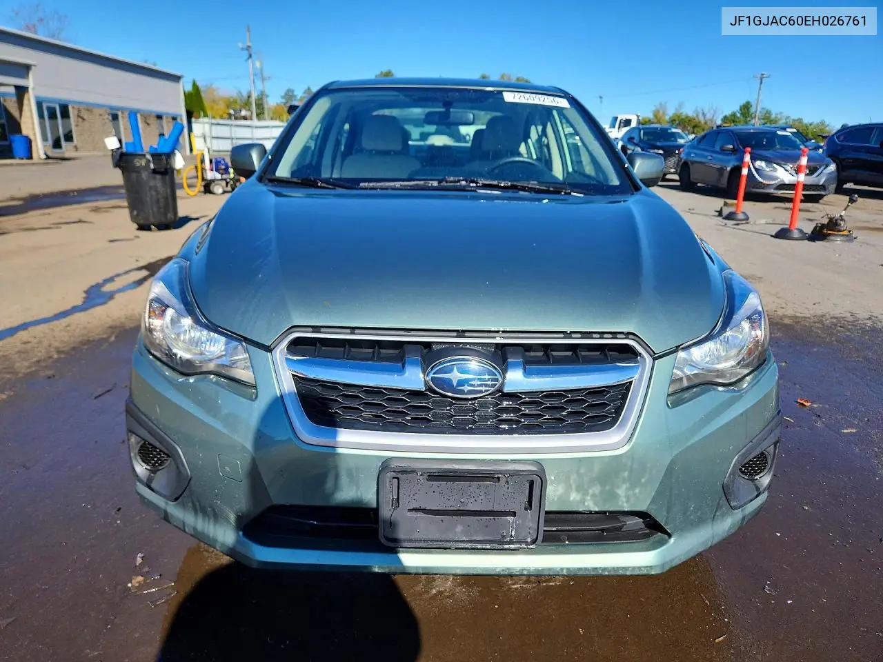 2014 SUBARU IMPREZA VIN JF1GJAC60EH026761 — фото 5