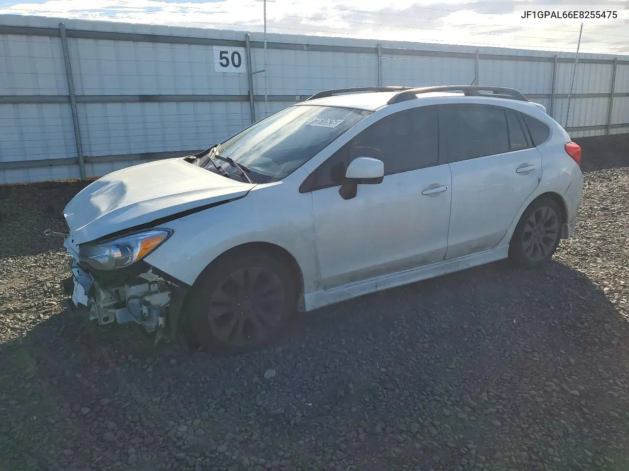 SUBARU IMPREZA 2014, VIN JF1GPAL66E8255475