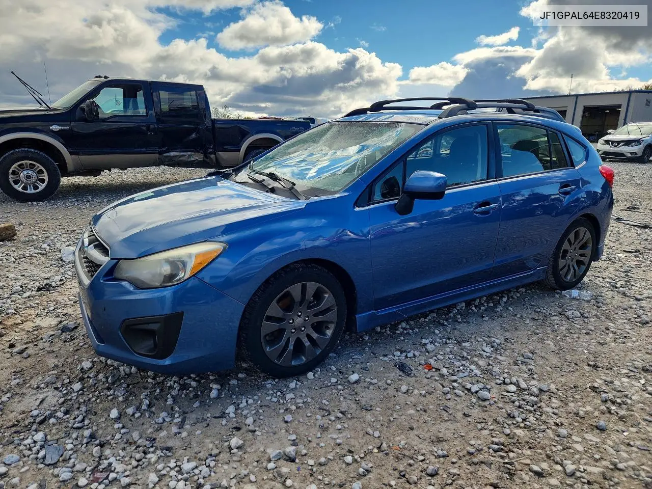 SUBARU IMPREZA 2014, VIN JF1GPAL64E8320419