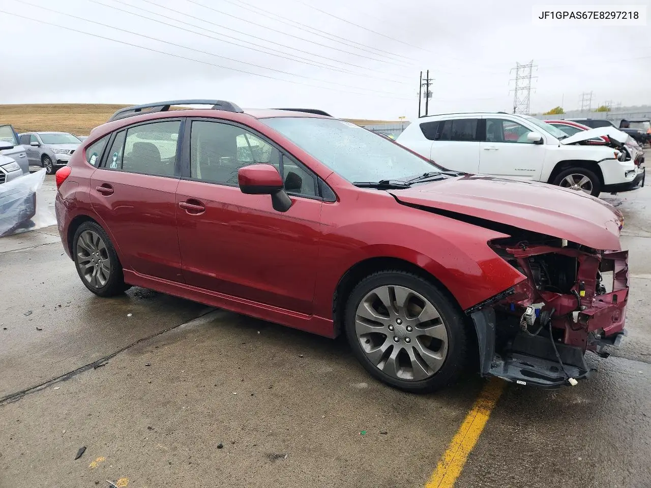 2014 SUBARU IMPREZA VIN JF1GPAS67E8297218 — фото 4