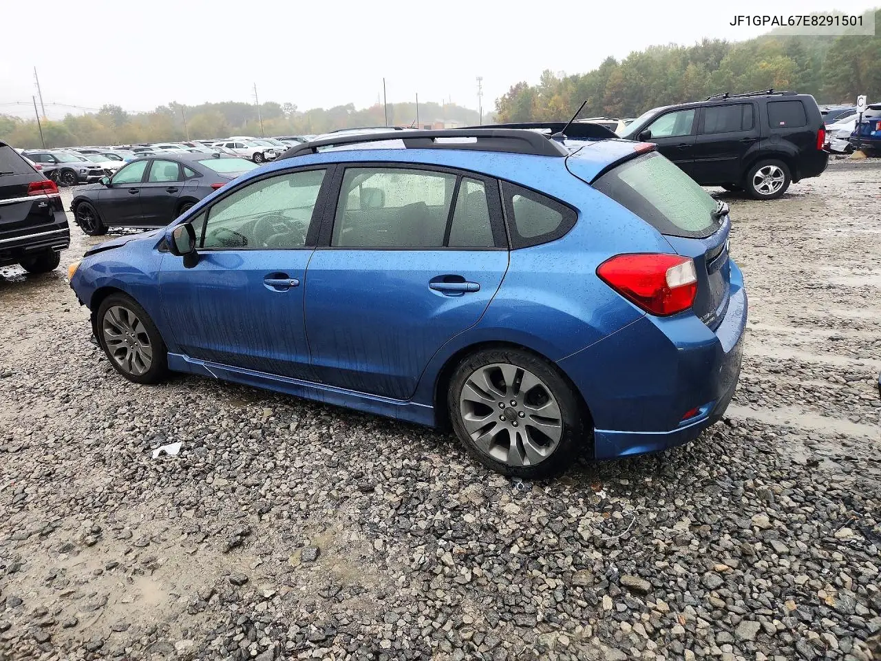 2014 SUBARU IMPREZA VIN JF1GPAL67E8291501 — фото 2