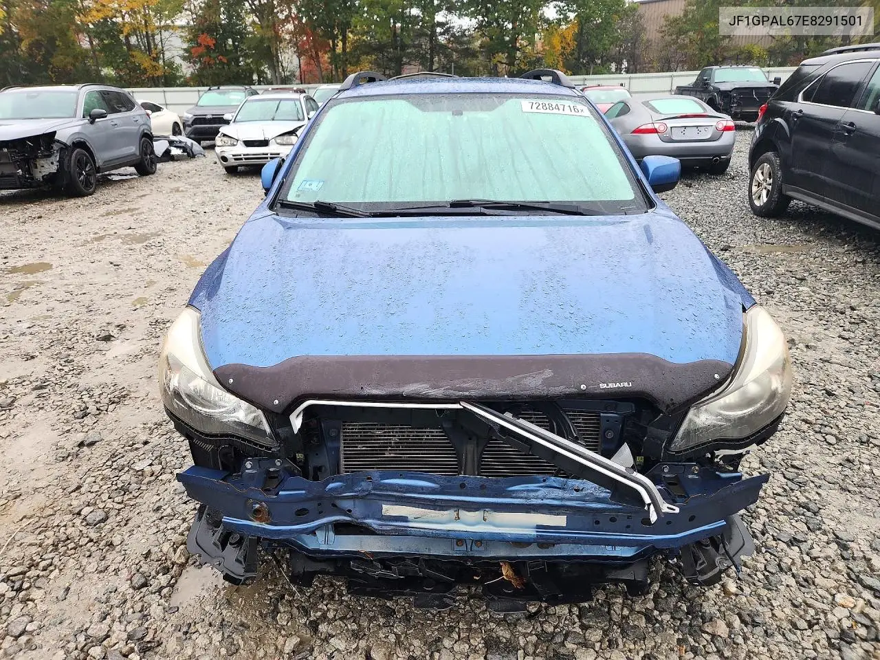 2014 SUBARU IMPREZA VIN JF1GPAL67E8291501 — фото 5